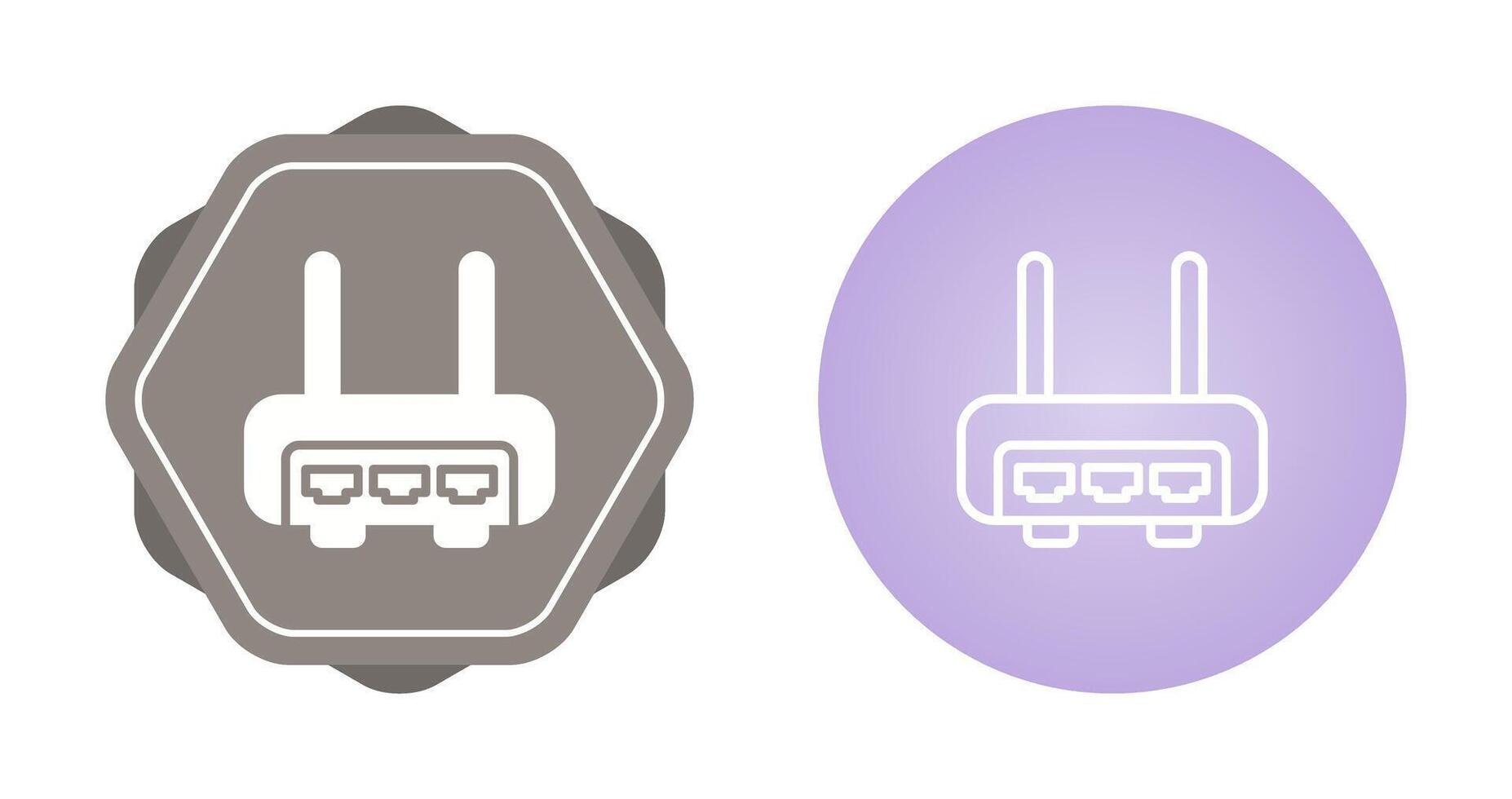 router vector pictogram