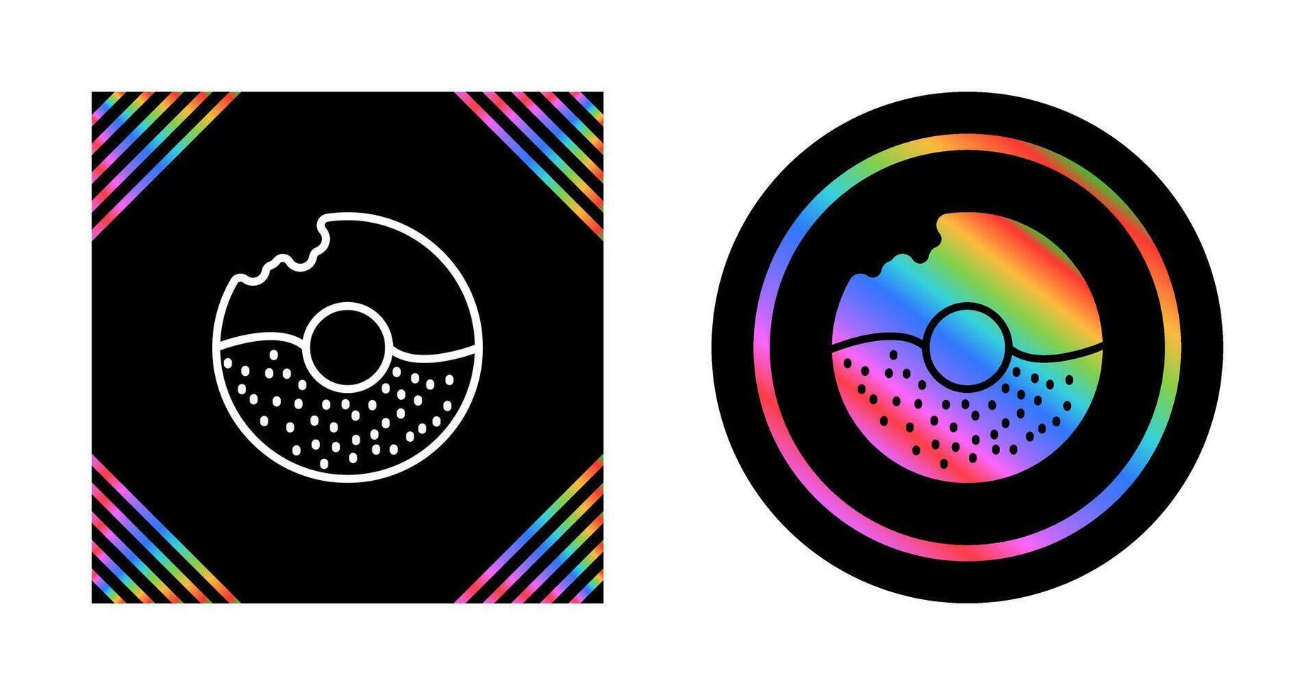 donut vector icoon