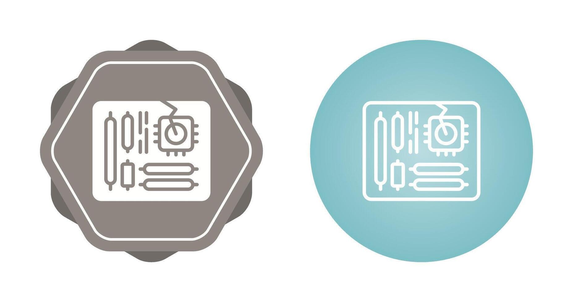 moederbord vector pictogram