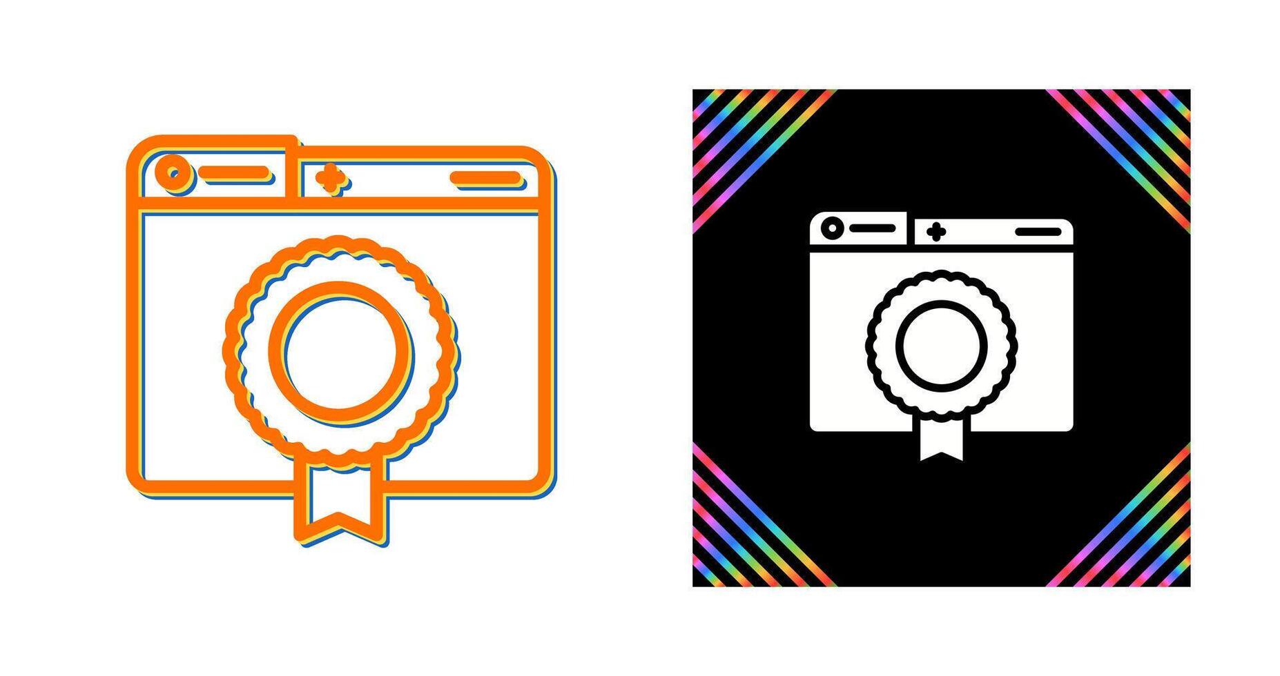 award vector pictogram