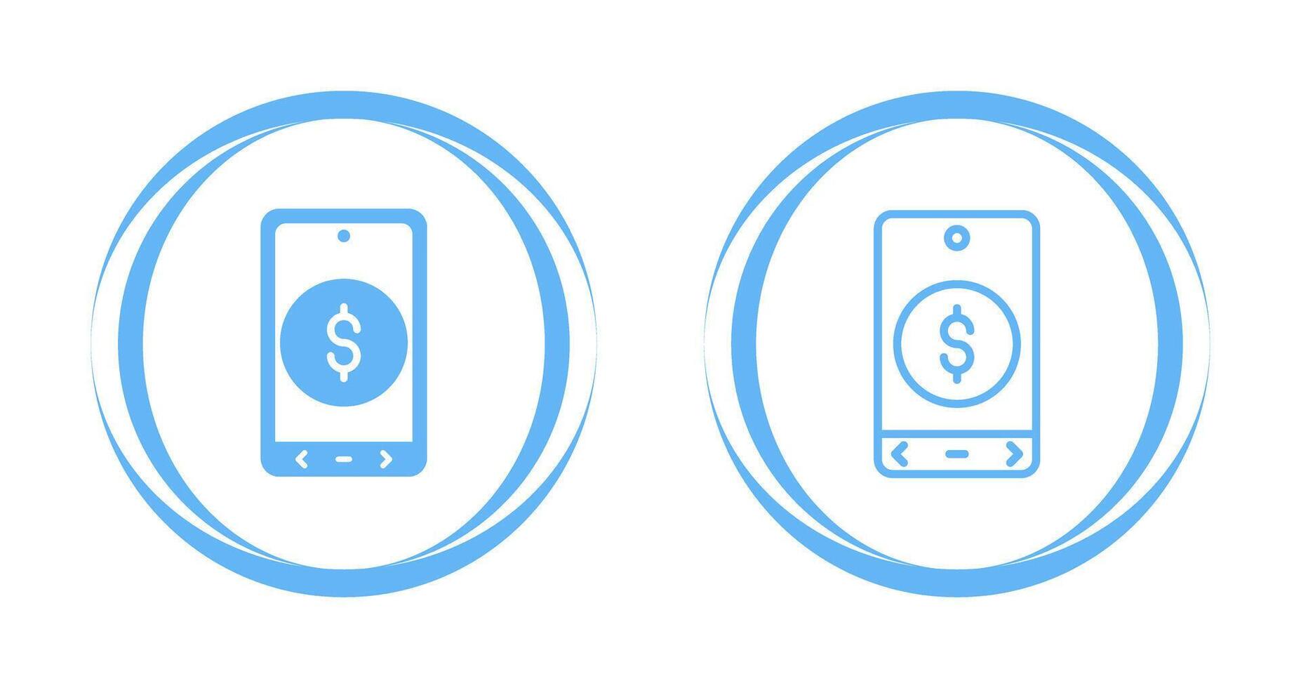 geld vector pictogram