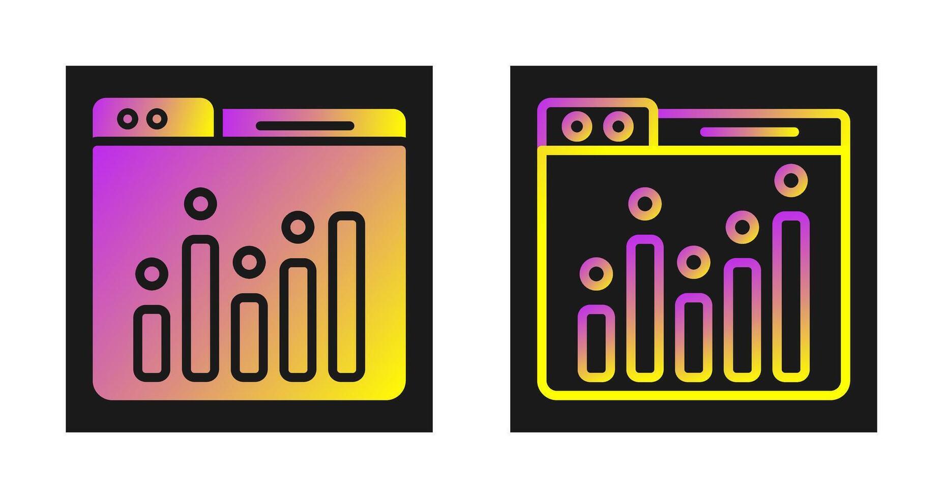 analyse vector pictogram