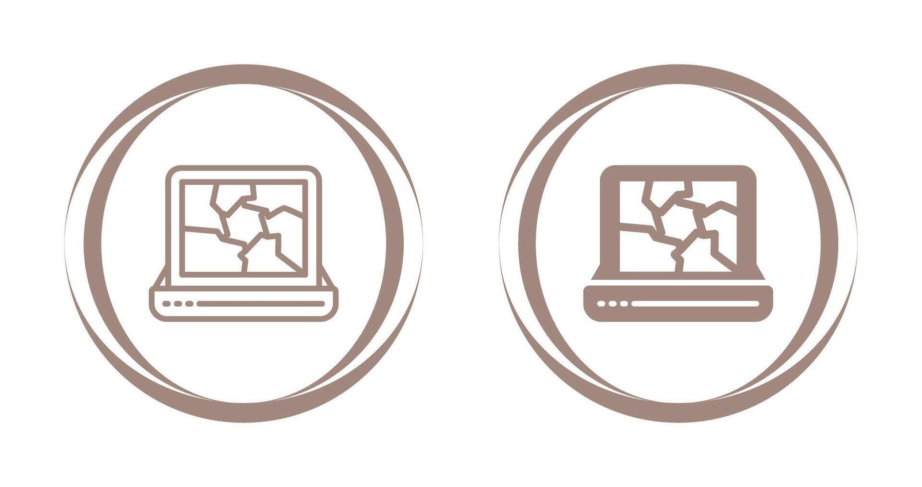 laptop vector pictogram