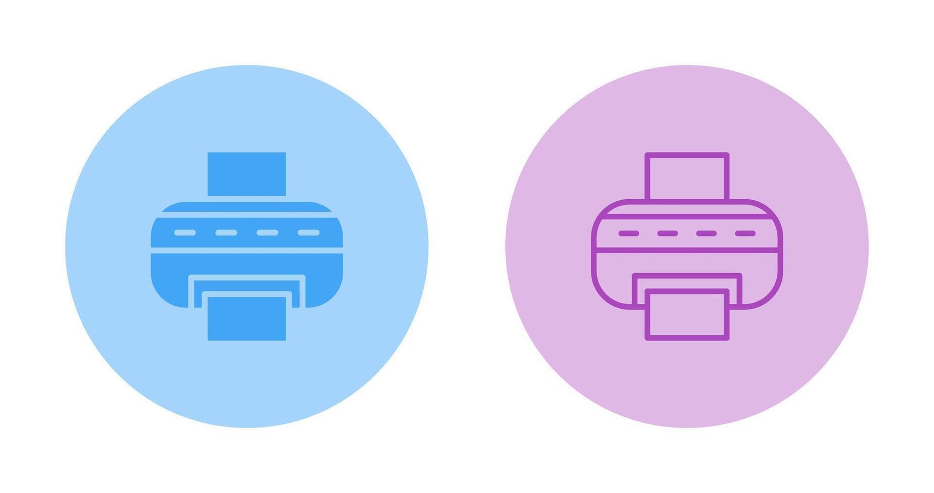 printer vector pictogram