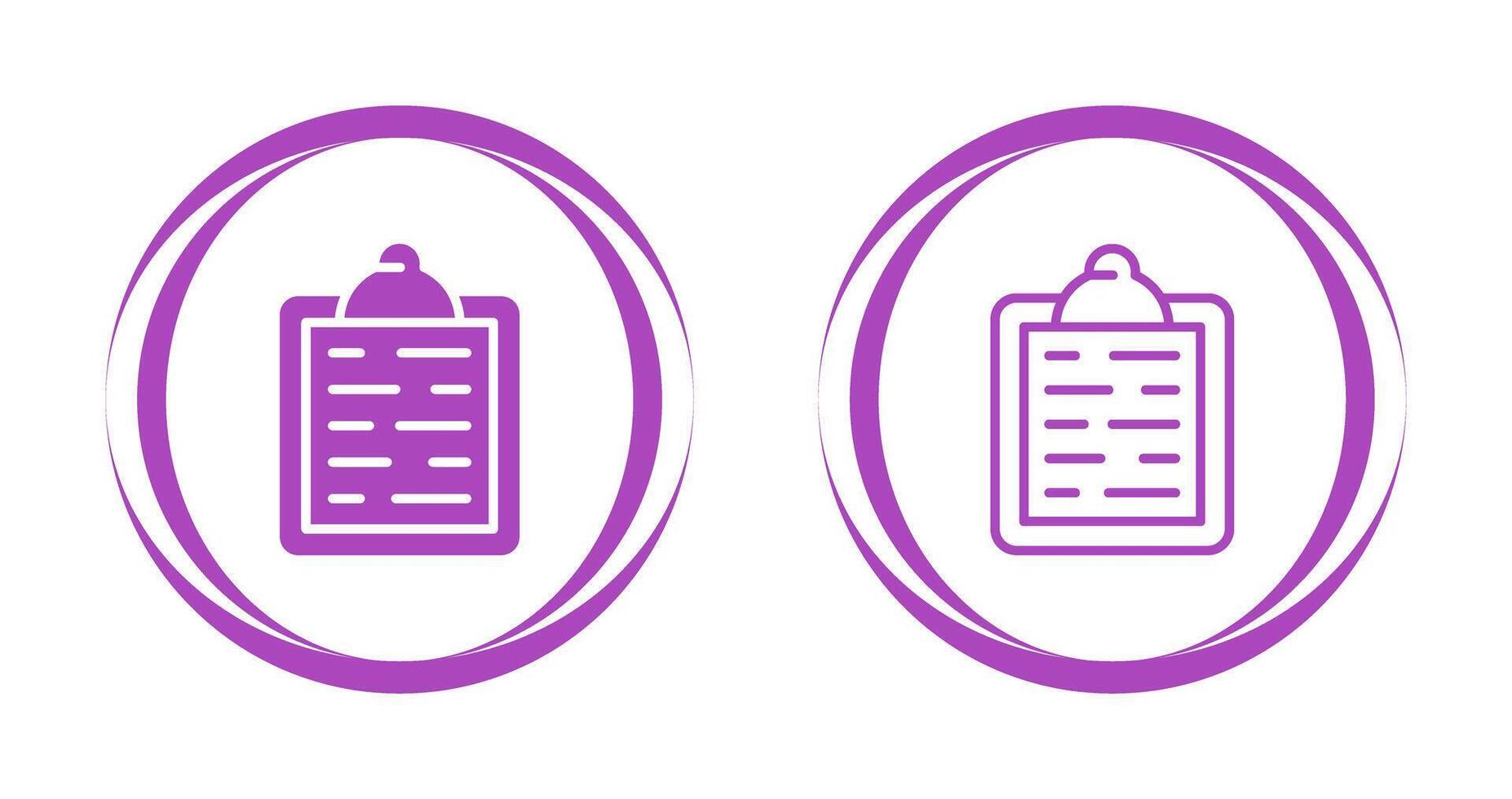 Klembord vector pictogram