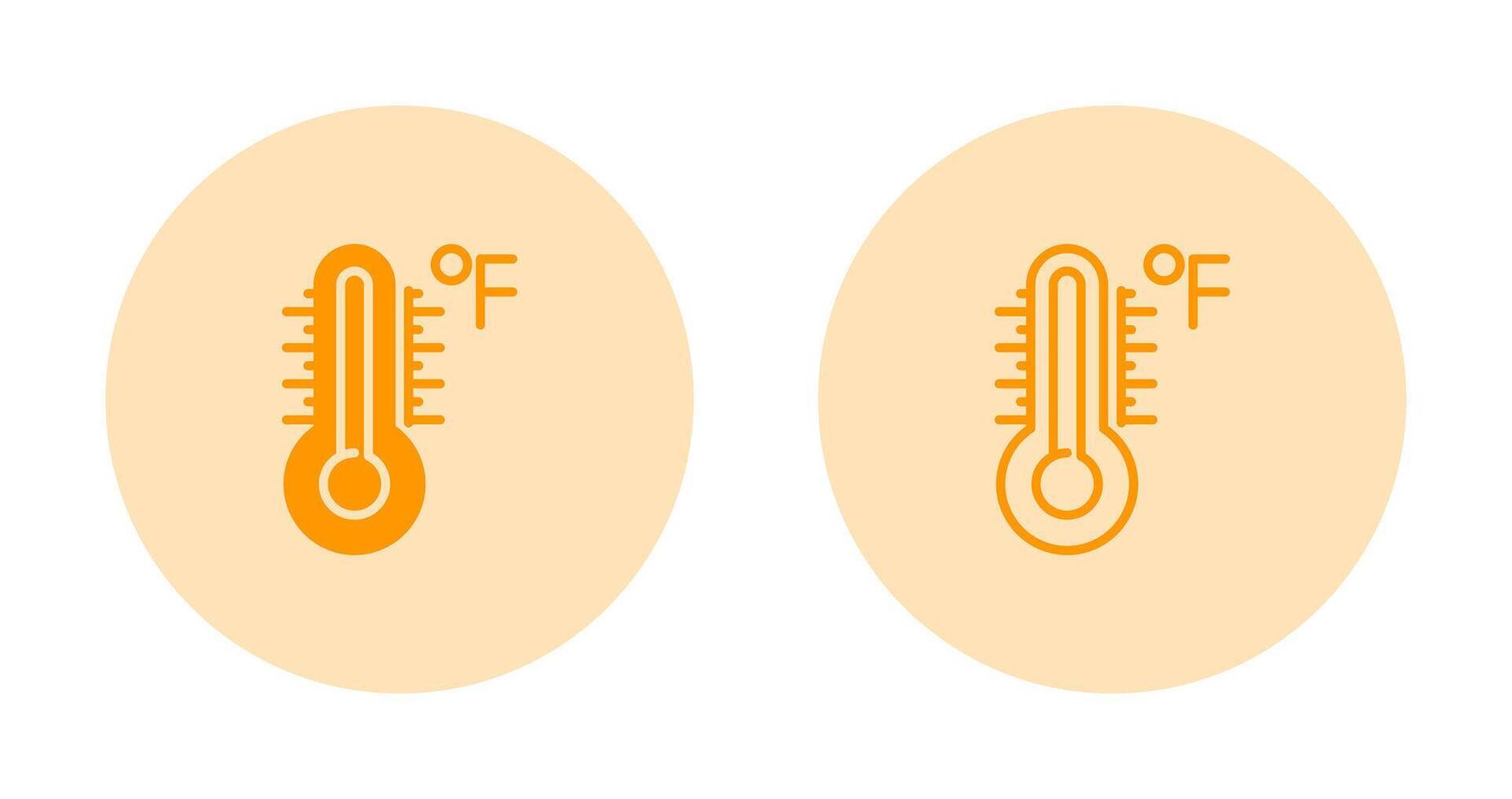 thermometer vector pictogram