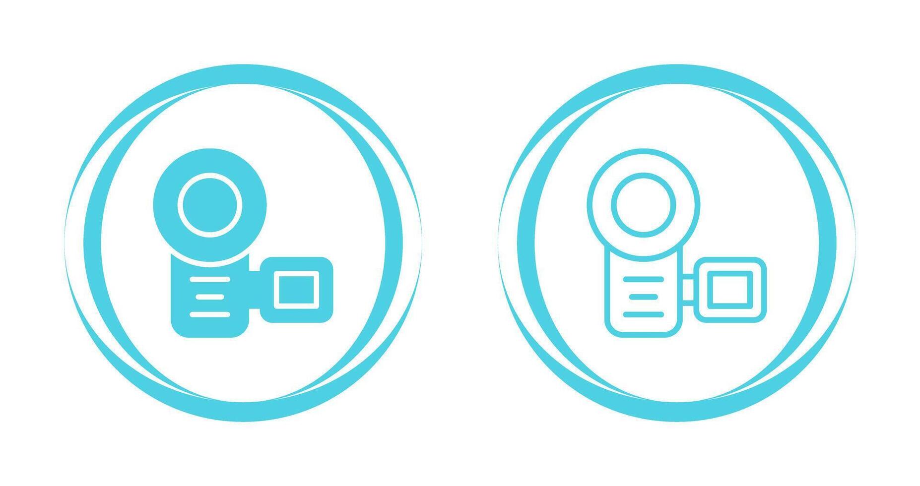 videocamera vector pictogram