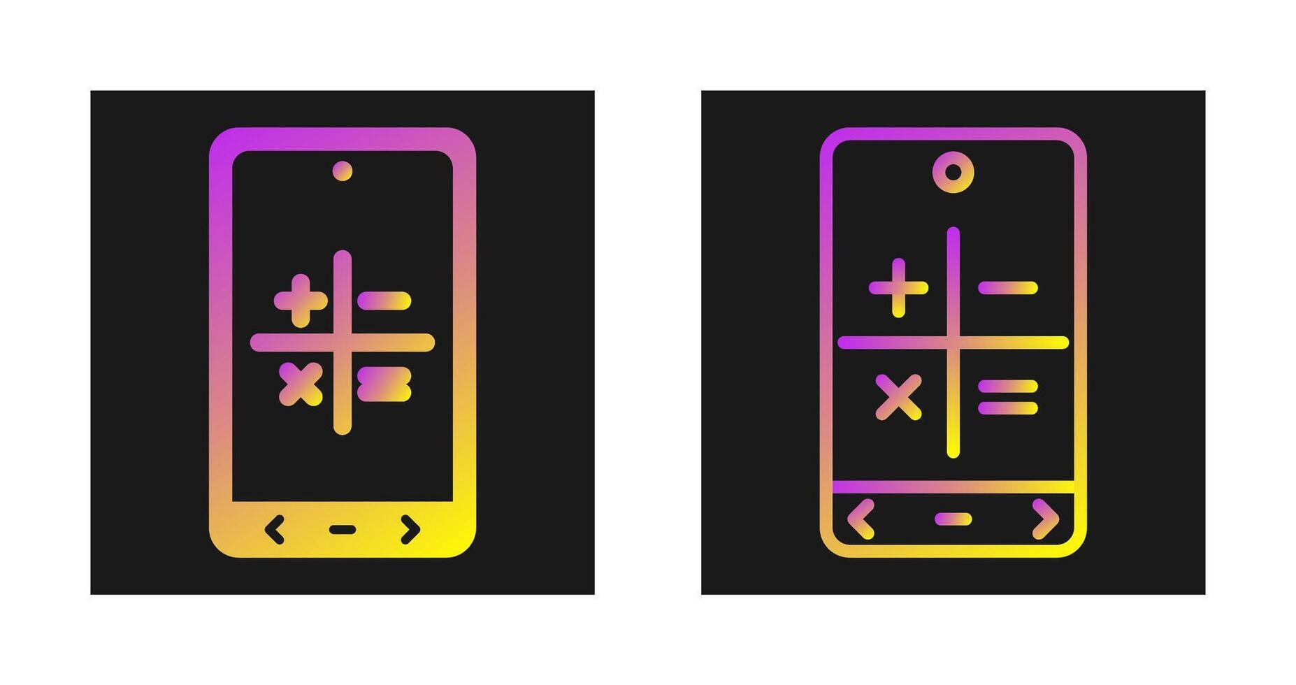 rekenmachine vector pictogram