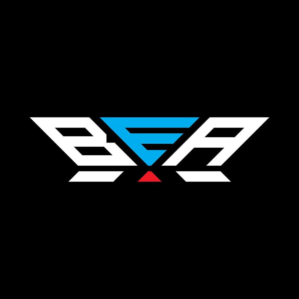bea brief logo vector ontwerp, bea gemakkelijk en modern logo. bea luxueus alfabet ontwerp