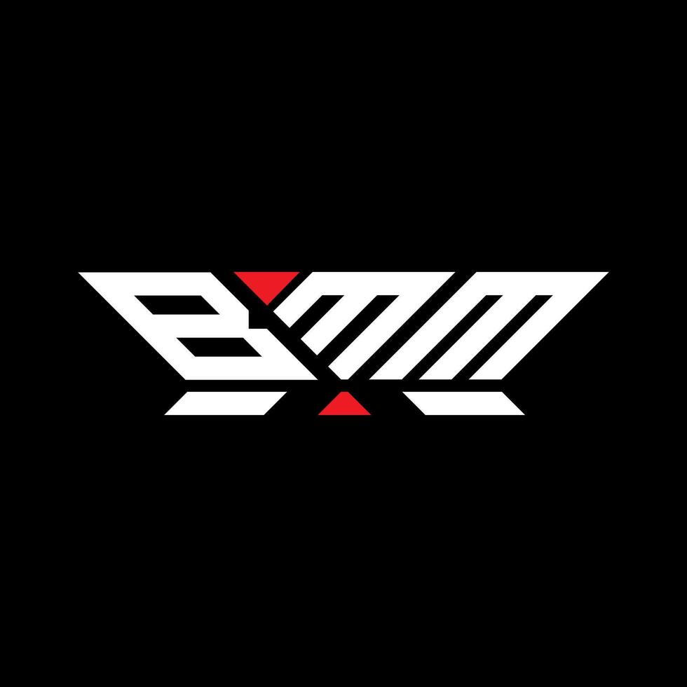 bmm brief logo vector ontwerp, bmm gemakkelijk en modern logo. bmm luxueus alfabet ontwerp