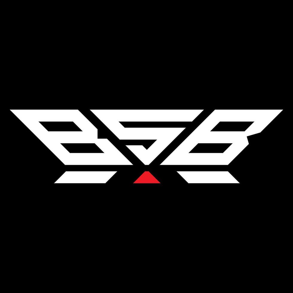 bsb brief logo vector ontwerp, bsb gemakkelijk en modern logo. bsb luxueus alfabet ontwerp