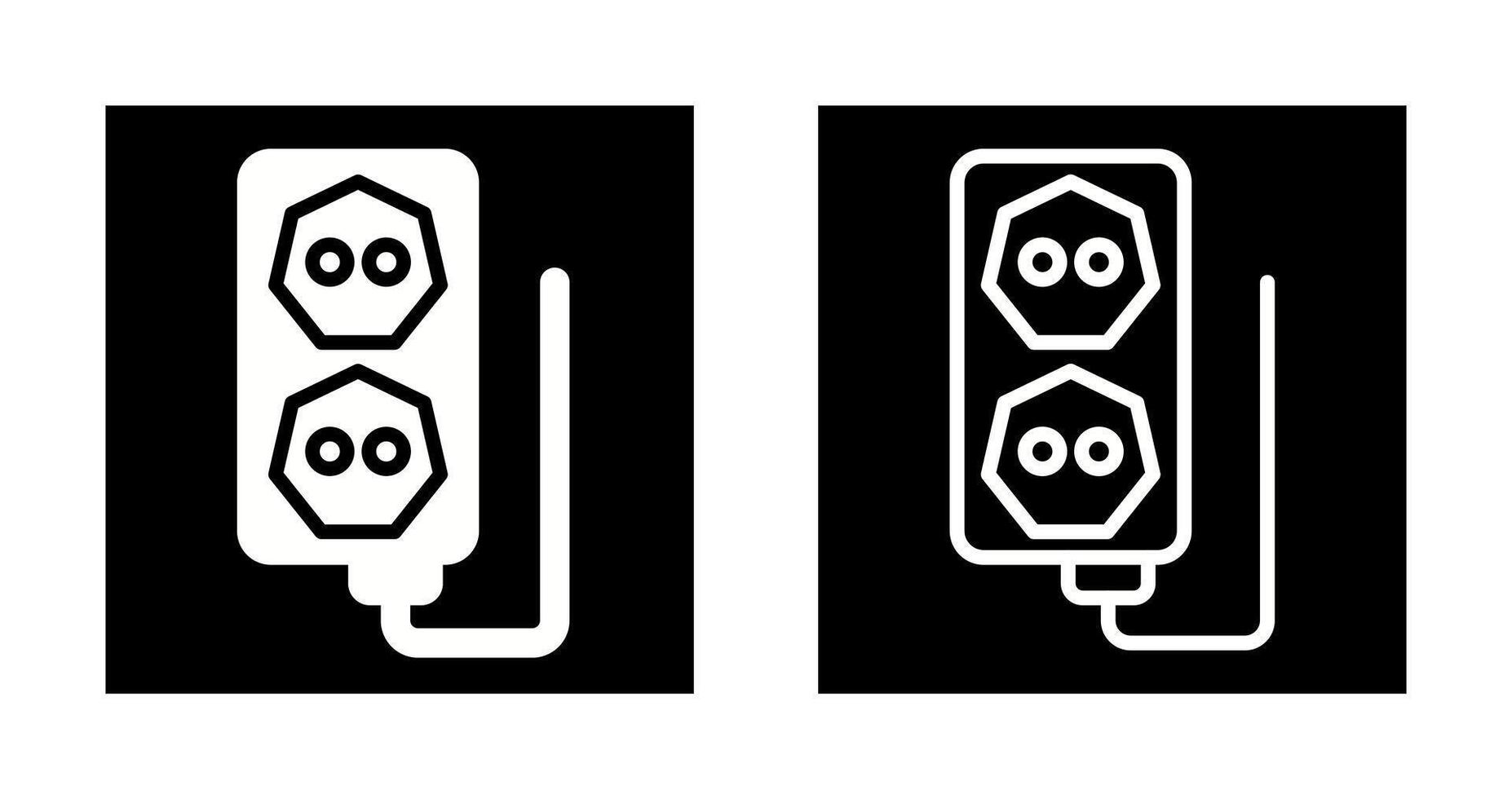 stopcontact vector pictogram