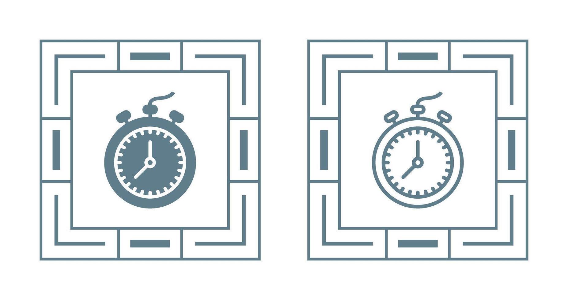 stopwatch vector pictogram