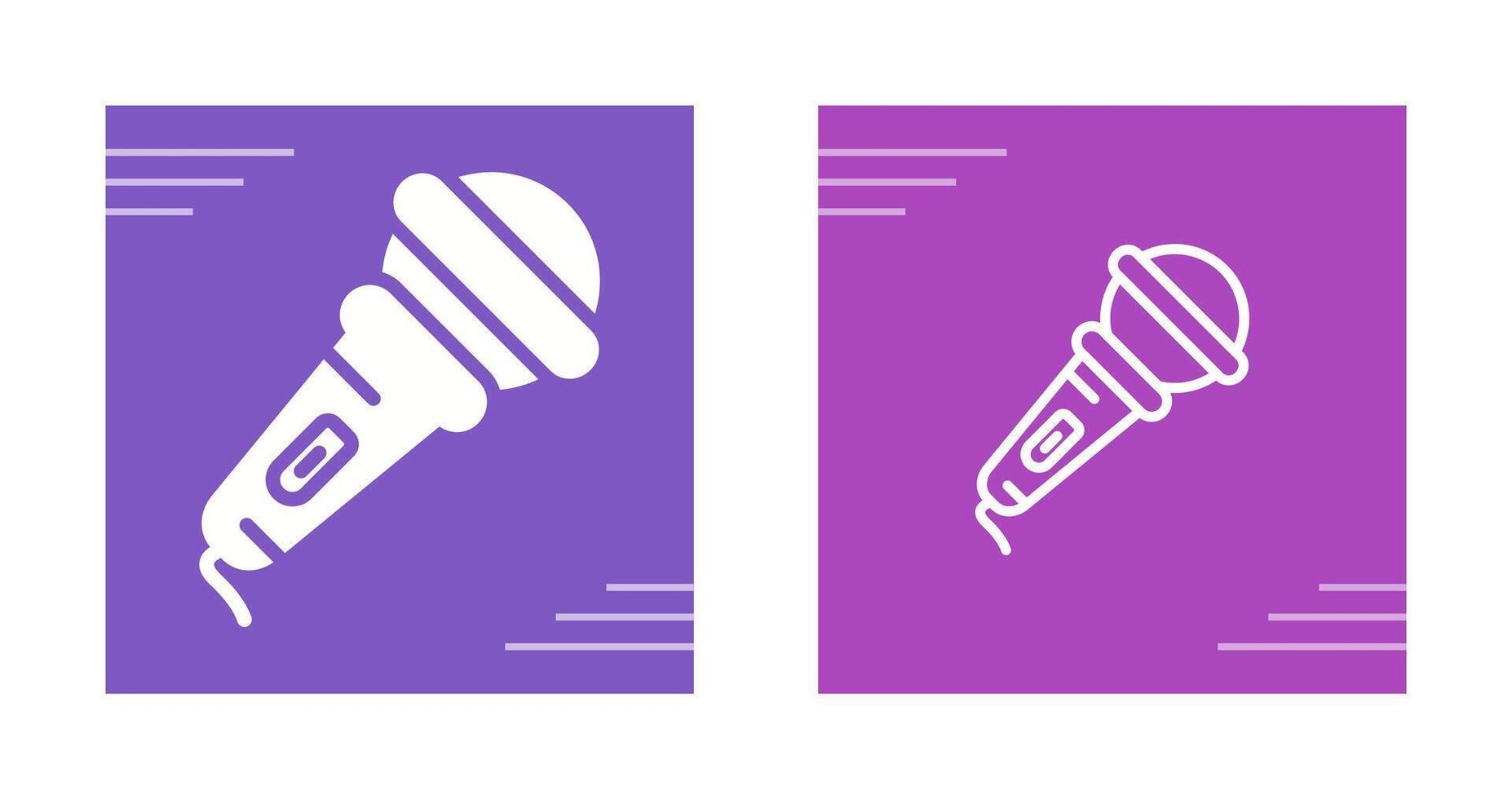 microfoon vector pictogram