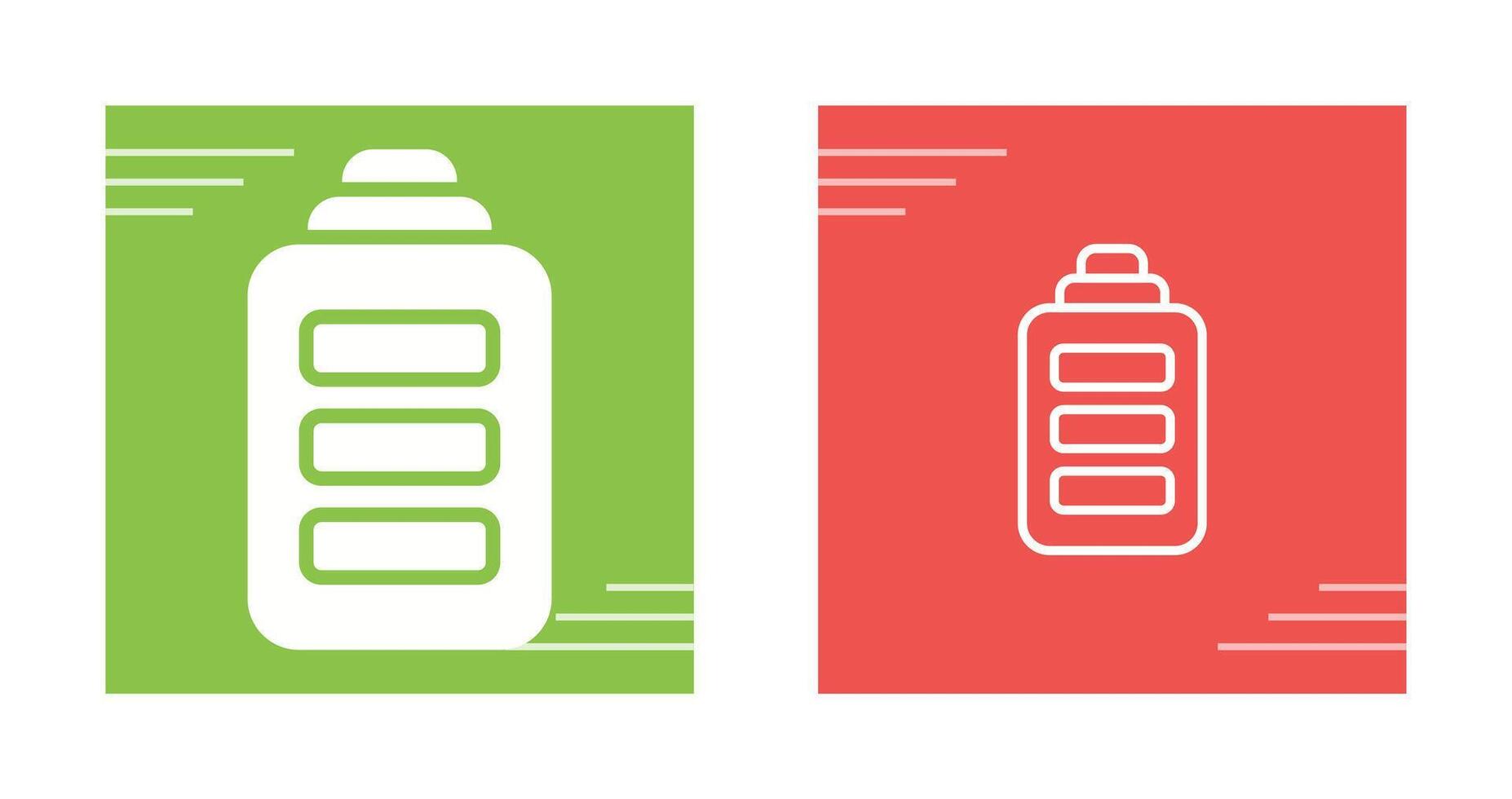 batterij vector pictogram