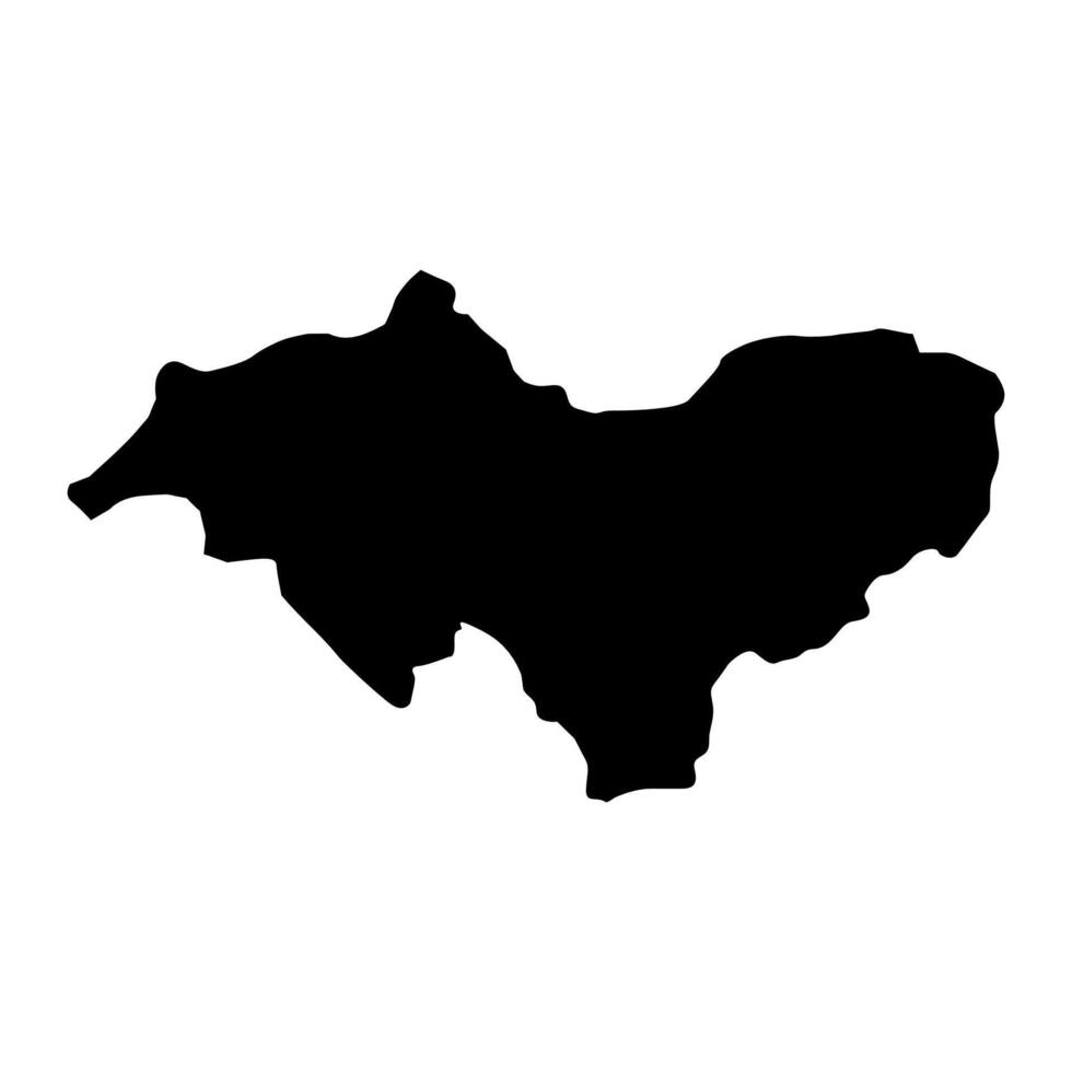 kanar provincie kaart, administratief divisie van Ecuador. vector illustratie.