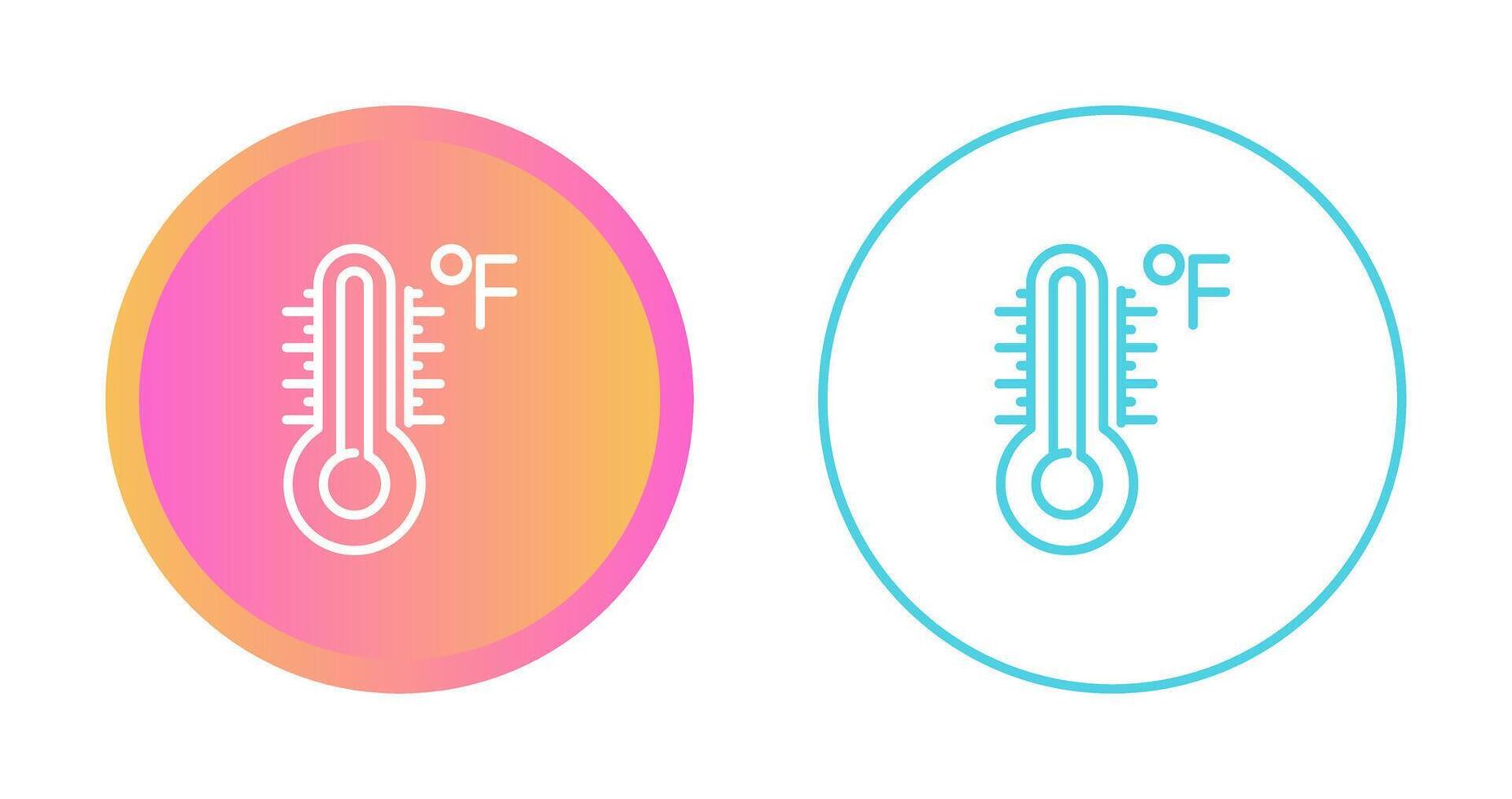 thermometer vector pictogram