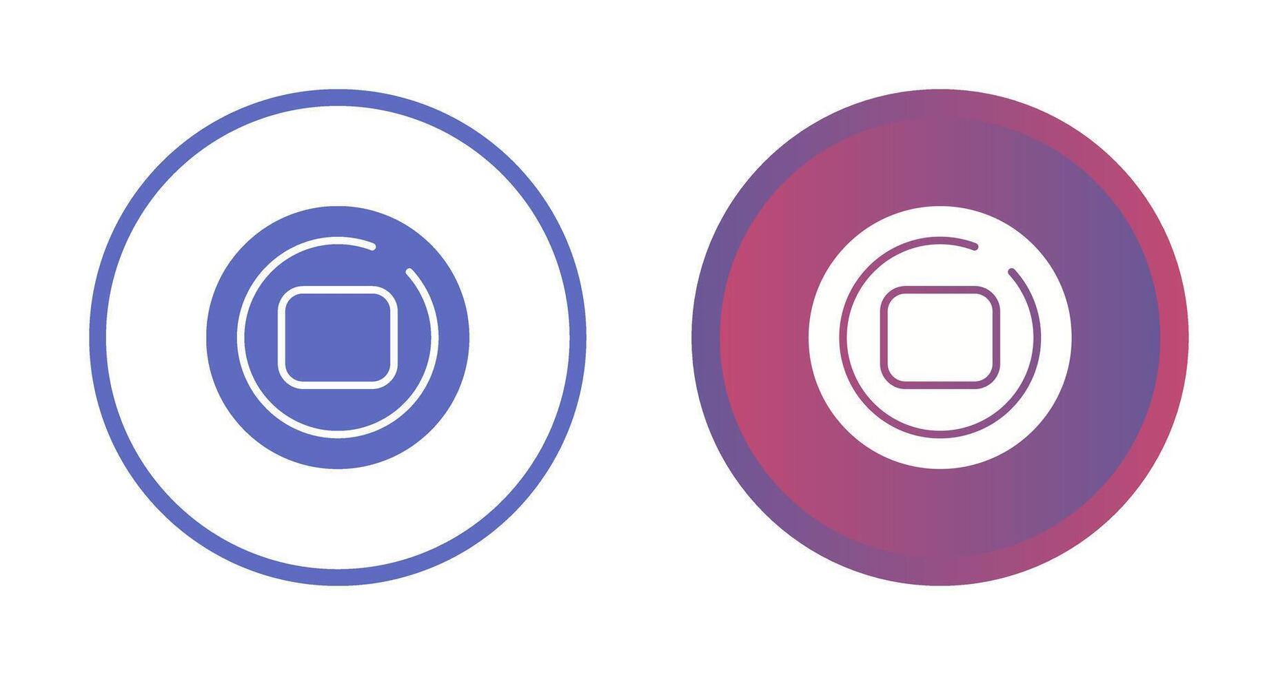 hou op cirkel vector icoon