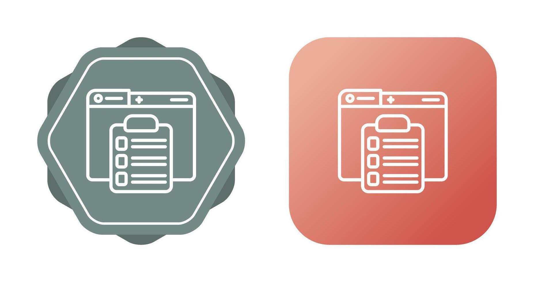 controlelijst vector pictogram