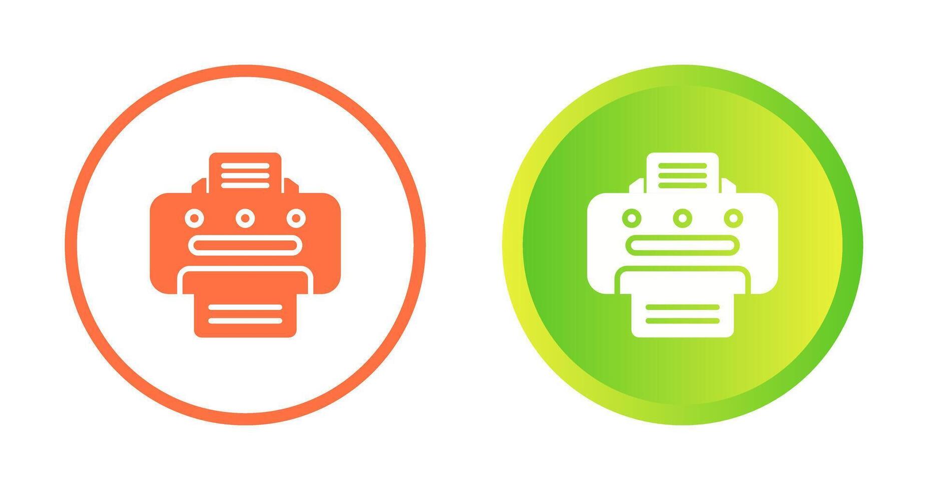 printer vector pictogram