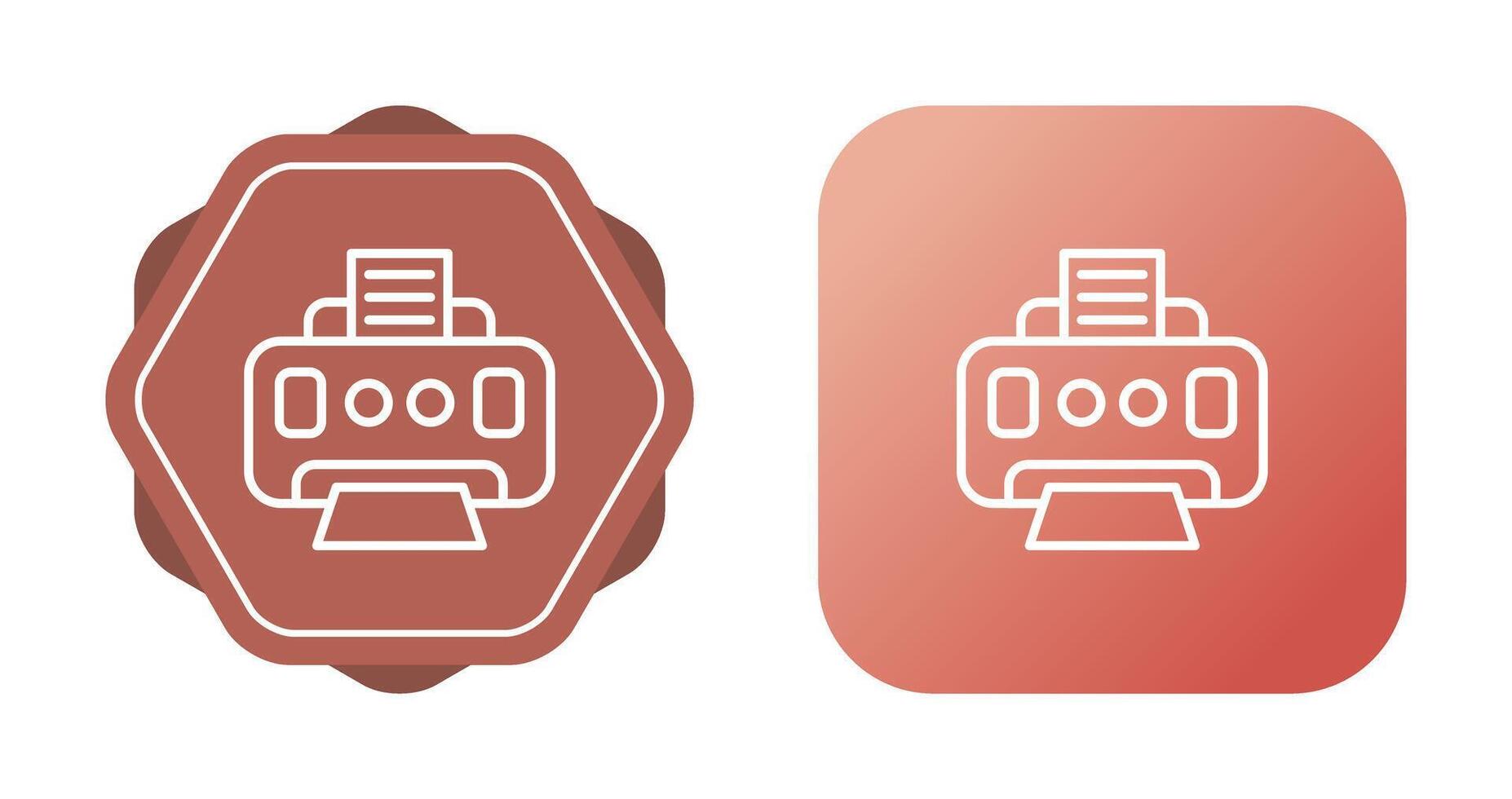 printer vector pictogram