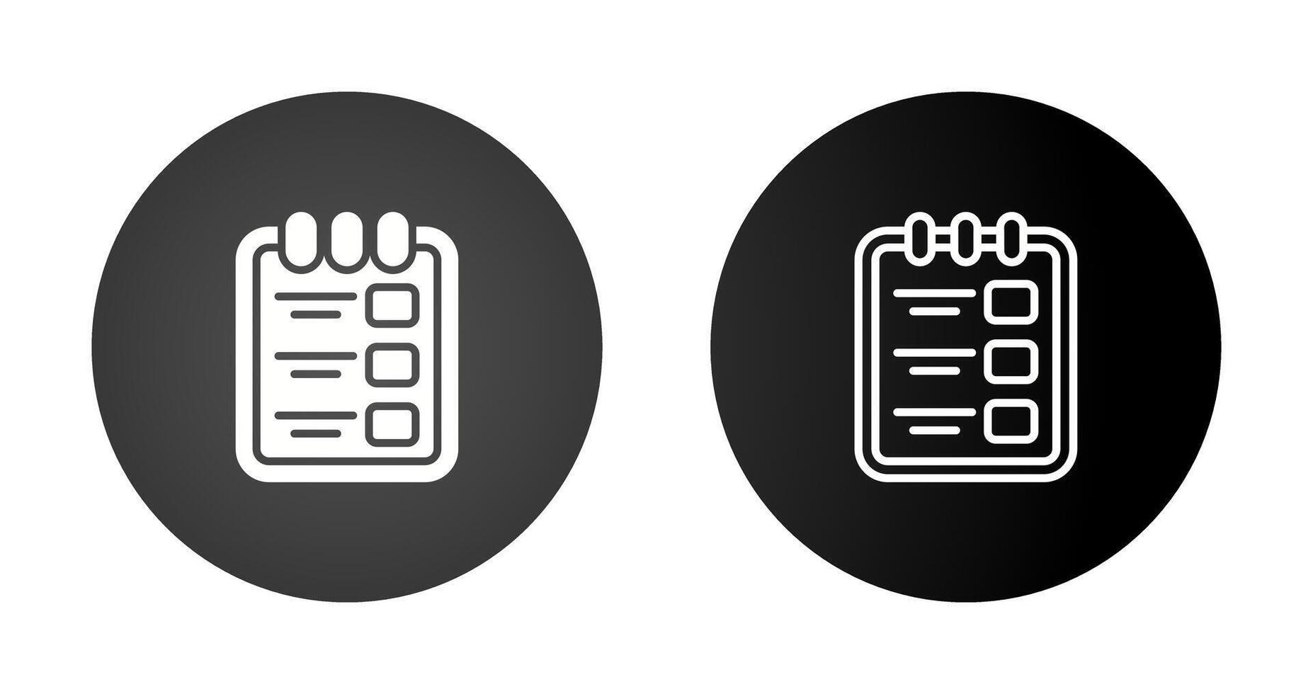 taak lijst met klembord vector icoon