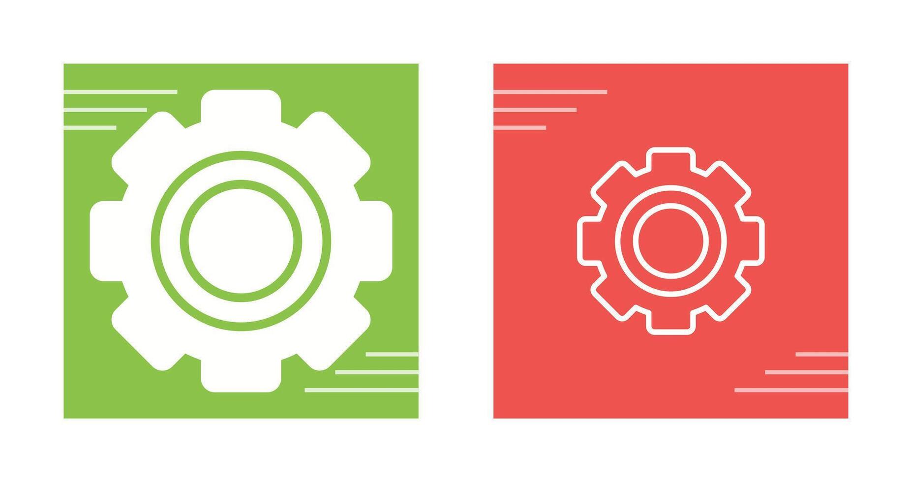 instellingen vector pictogram