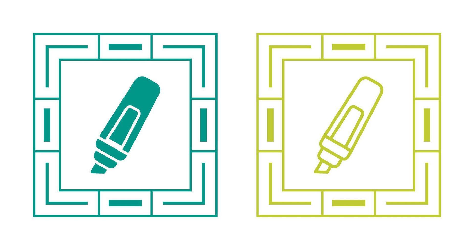 markeerstift vector pictogram