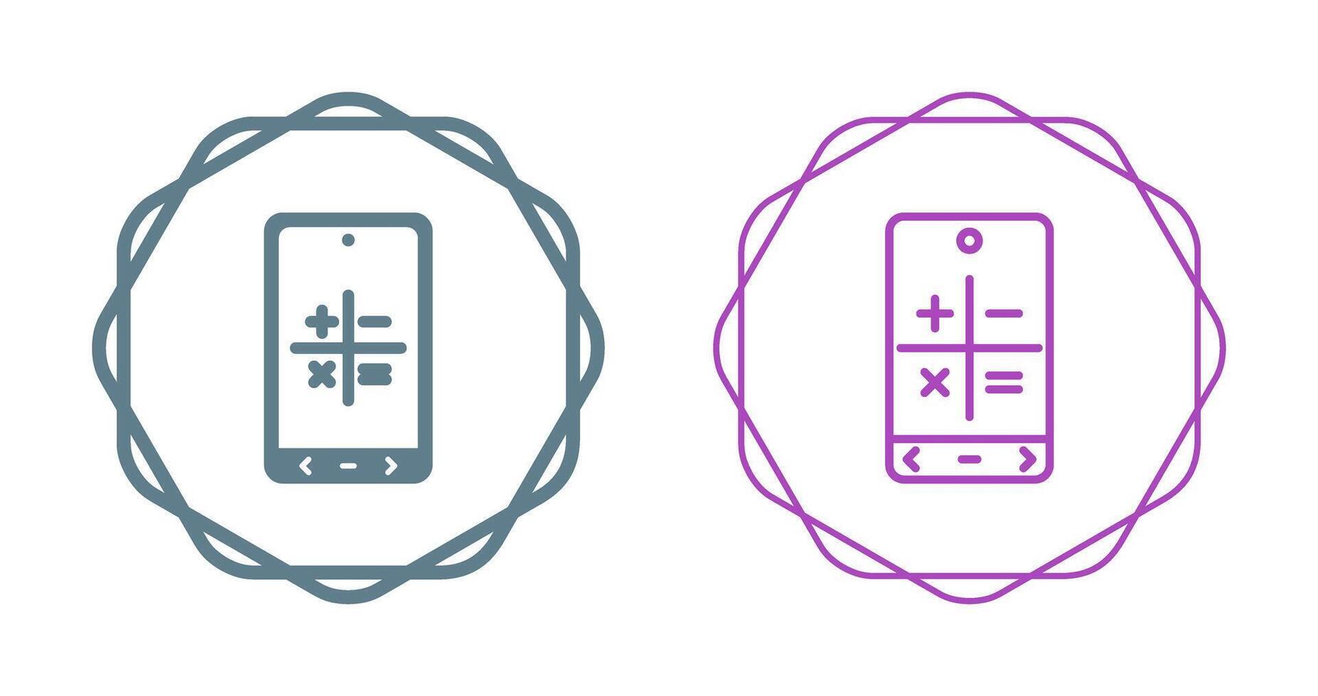 rekenmachine vector pictogram