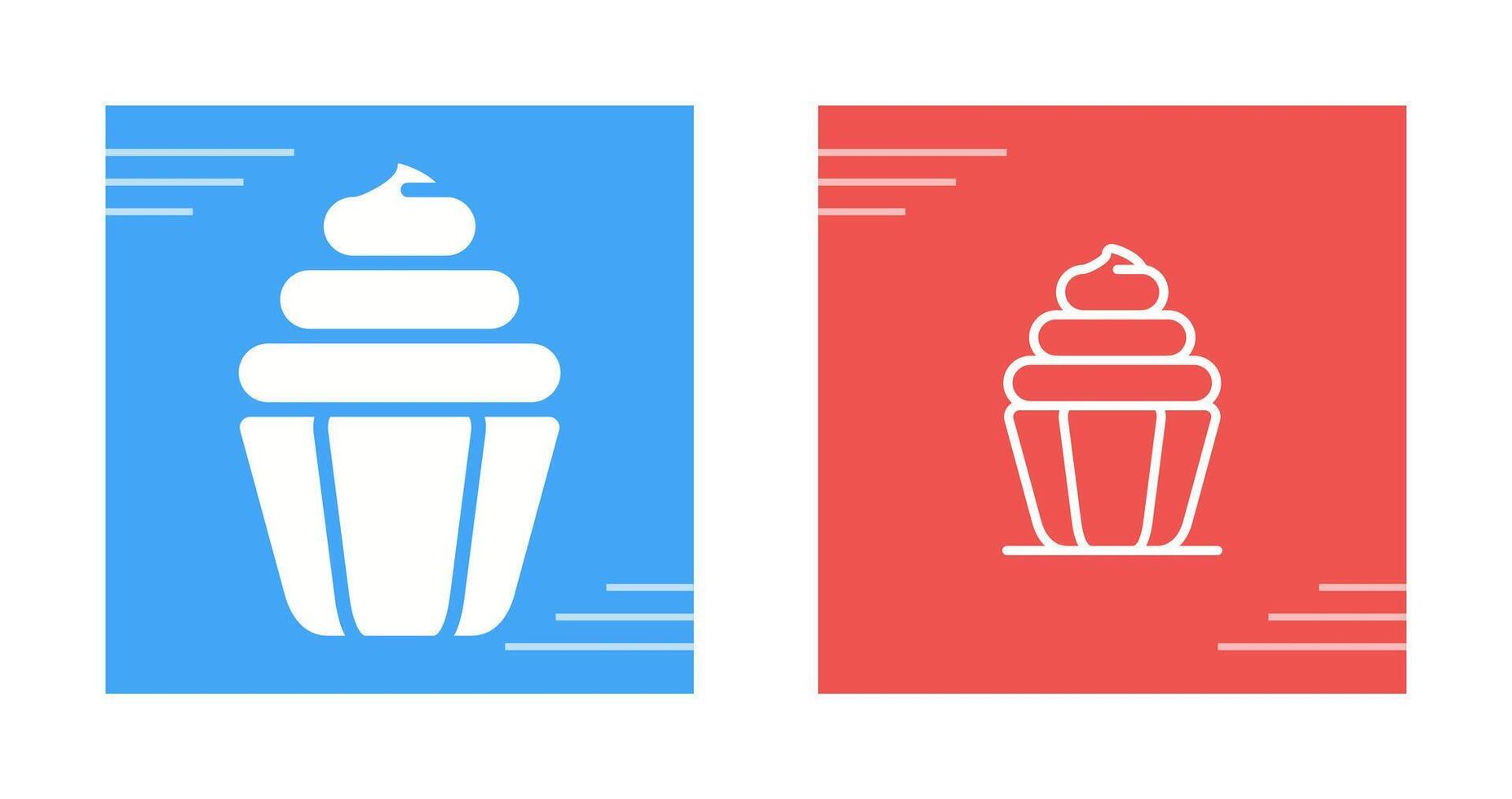 cupcake vector icoon