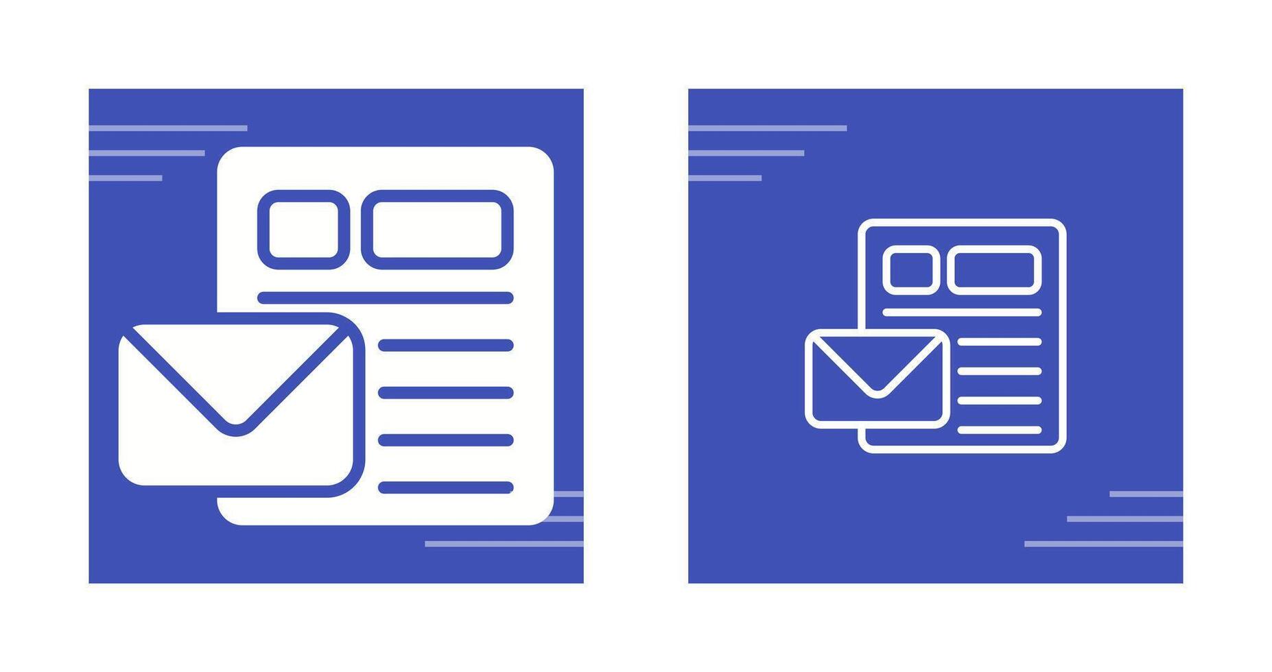 envelop vector pictogram