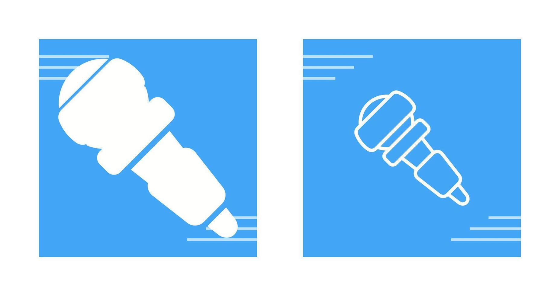 microfoon vector pictogram