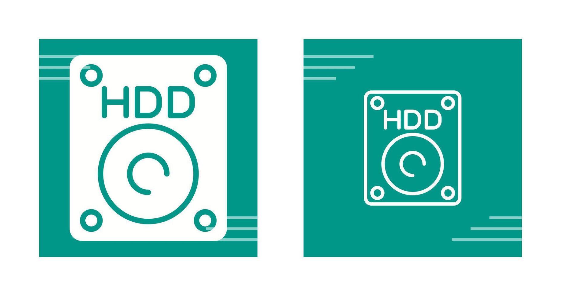 hdd vector icoon