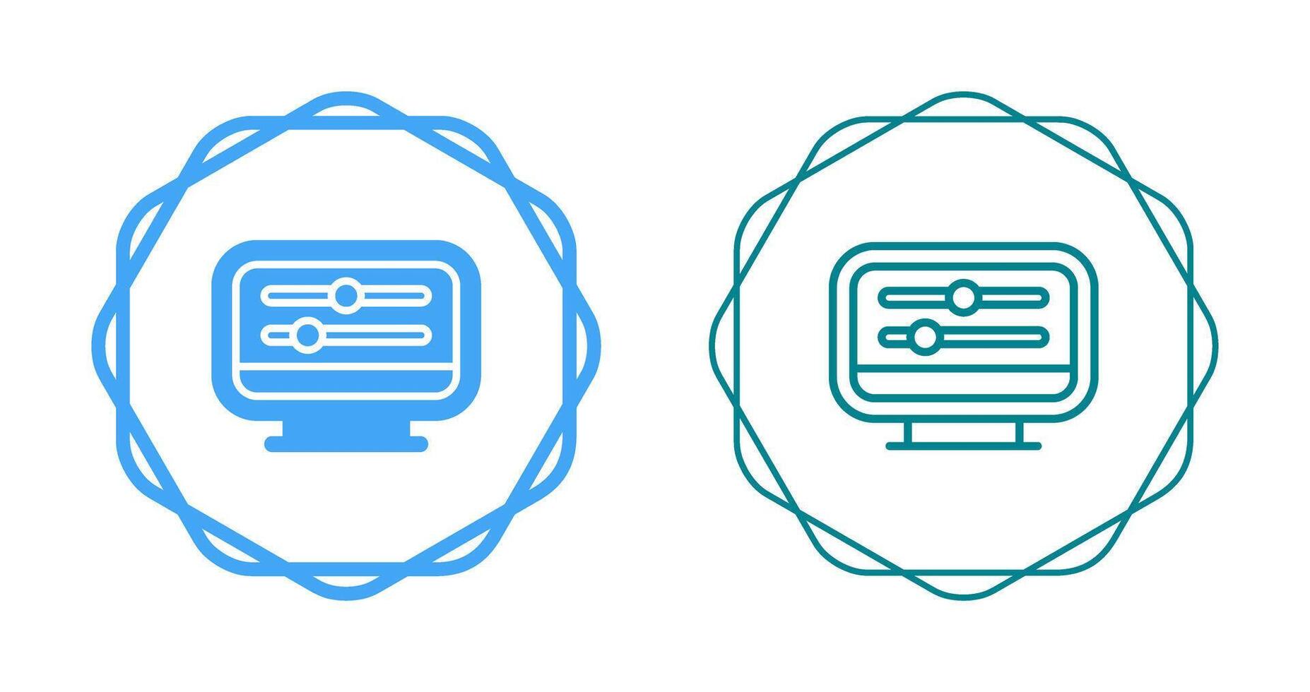 bureaublad computer vector icoon