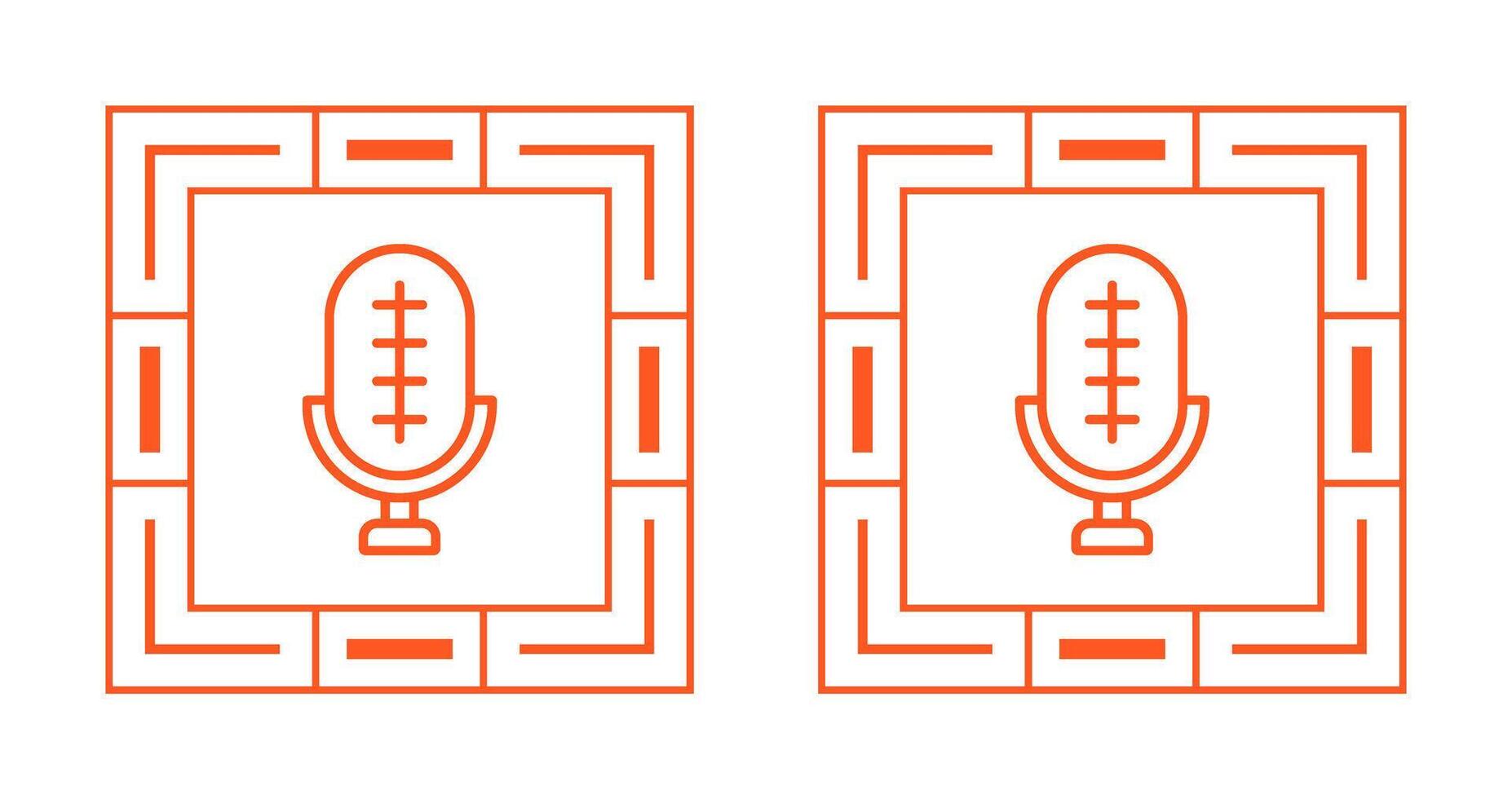 microfoon vector pictogram