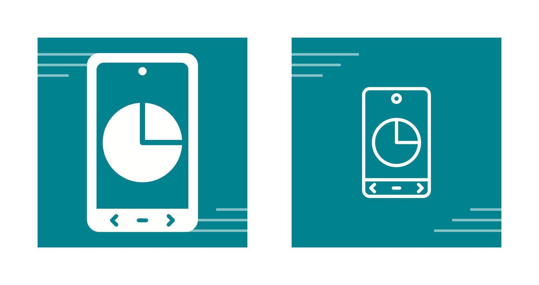 cirkeldiagram vector pictogram