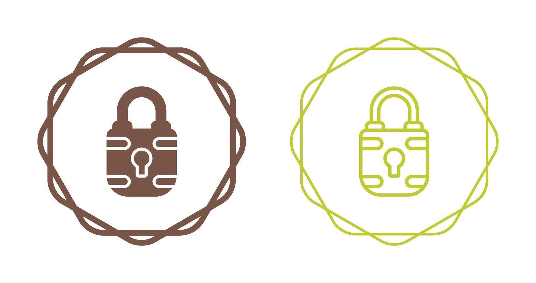 hangslot vector pictogram