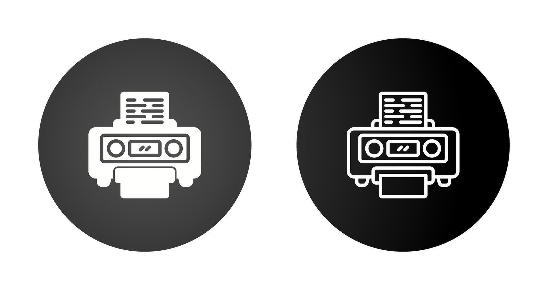 printer vector pictogram