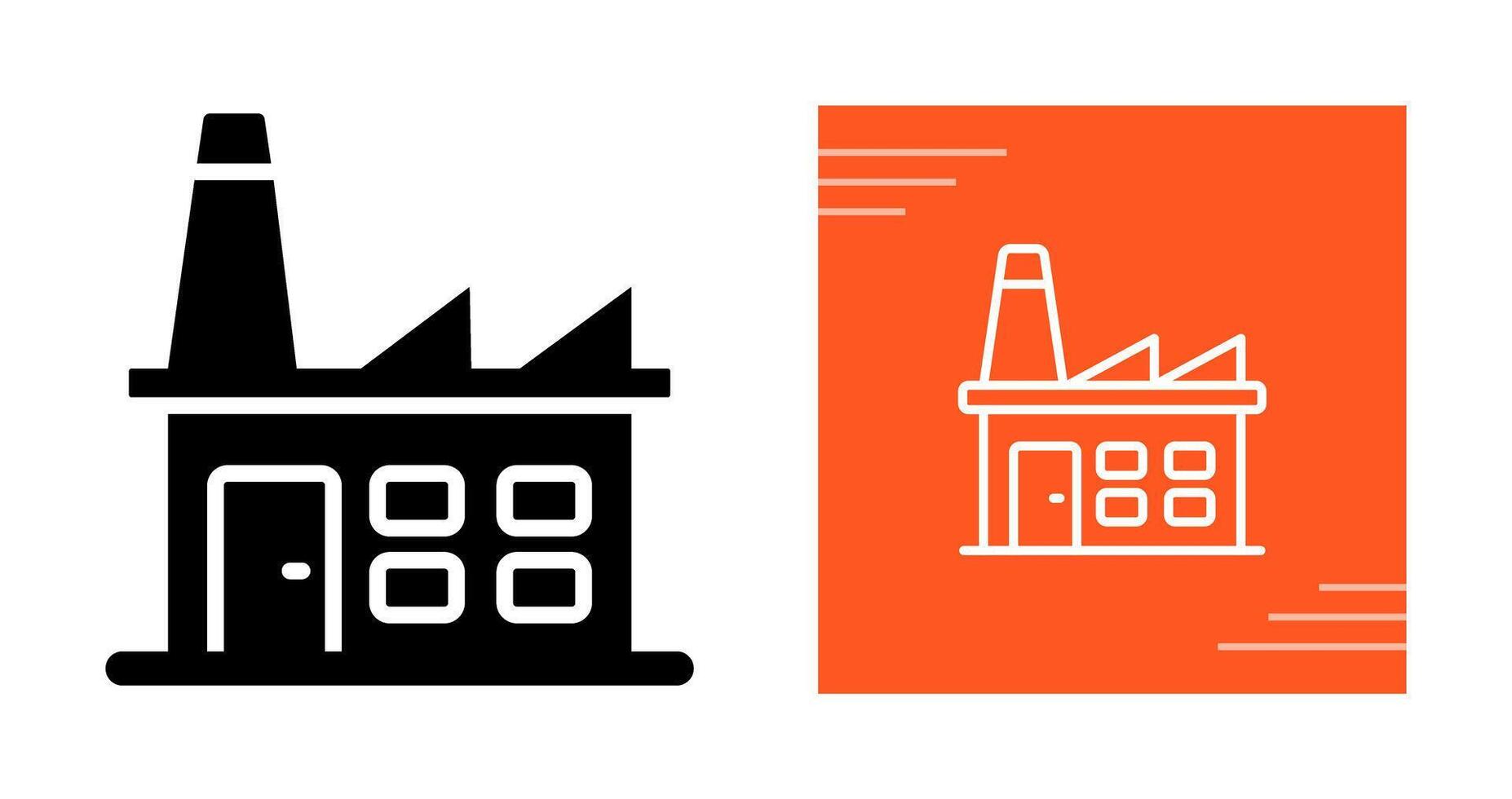 fabriek vector pictogram