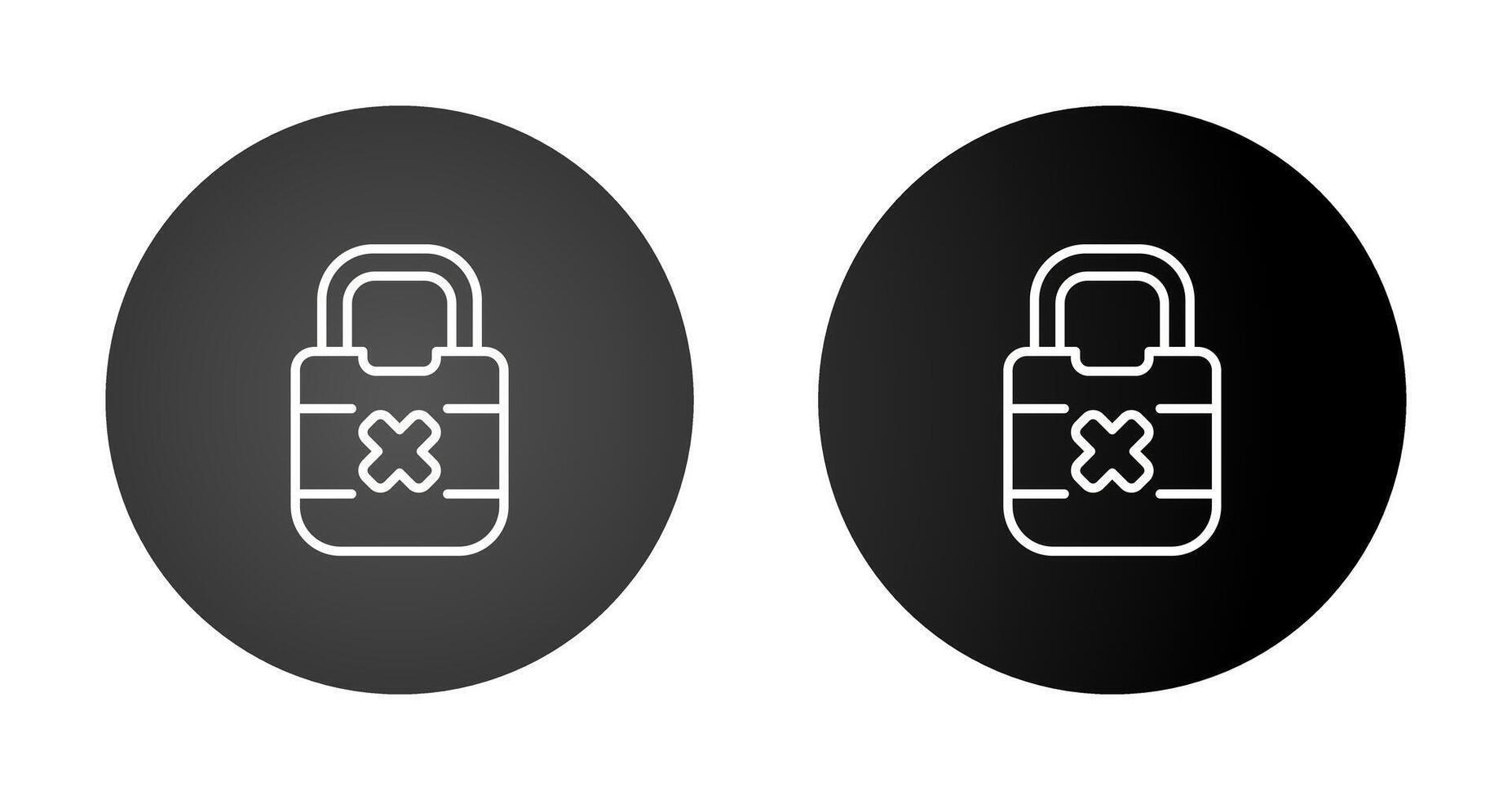 hangslot vector pictogram