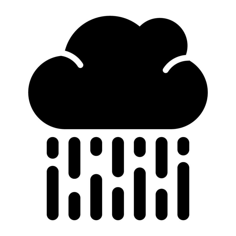 wolk vector pictogram