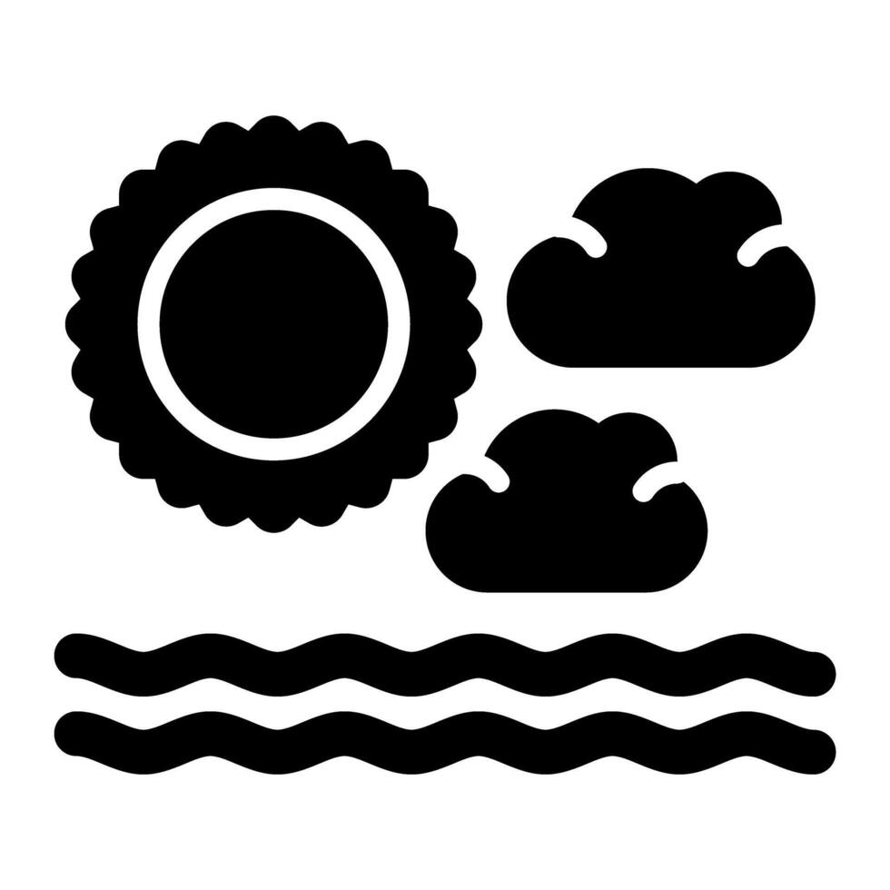 zon vector pictogram