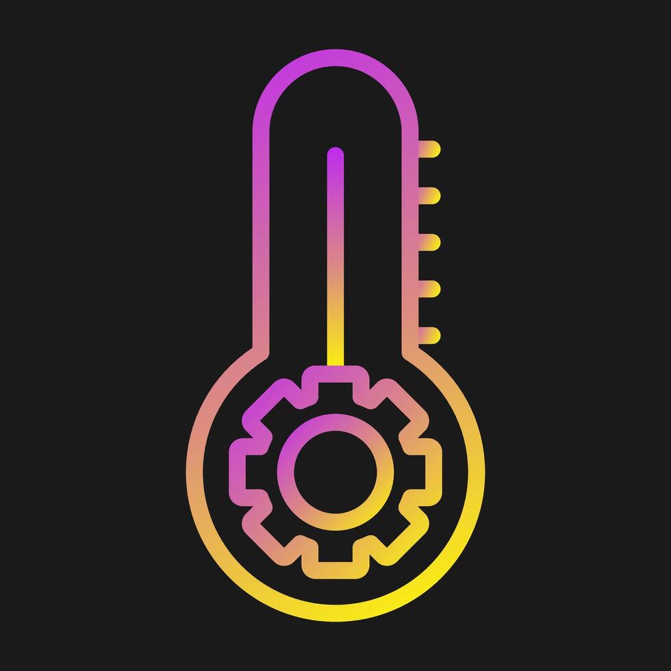 thermometer vector pictogram