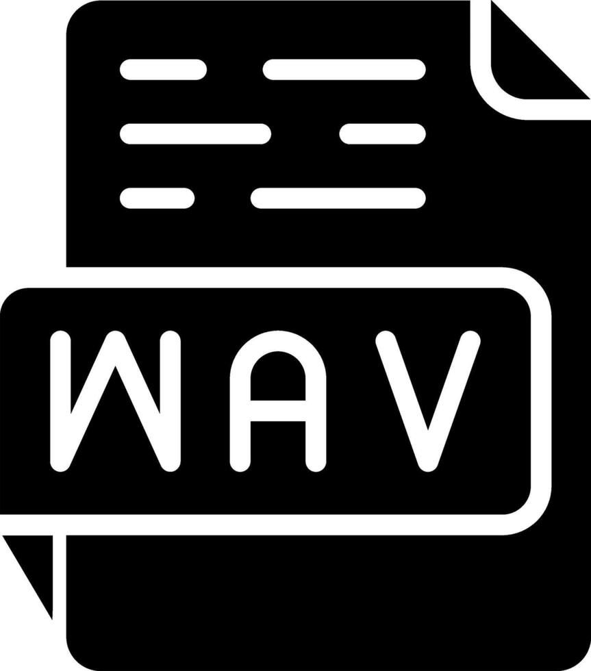 wav vector icoon