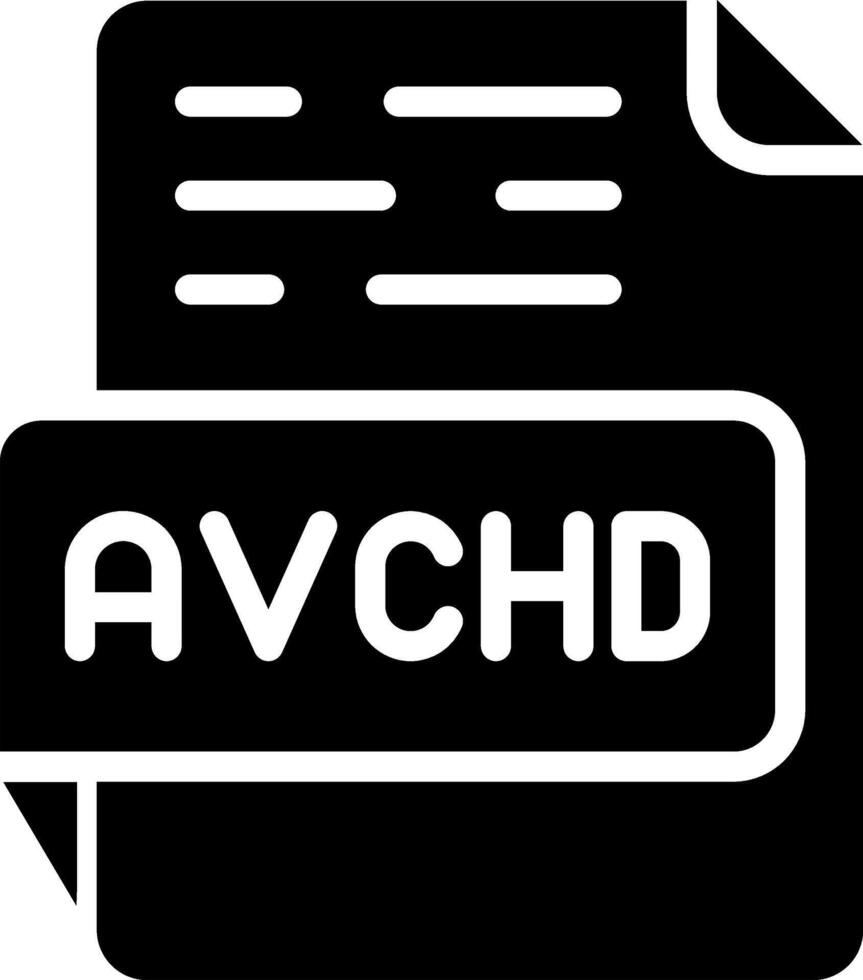 avchd vector icoon