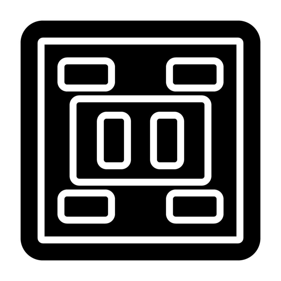 stopcontact vector pictogram