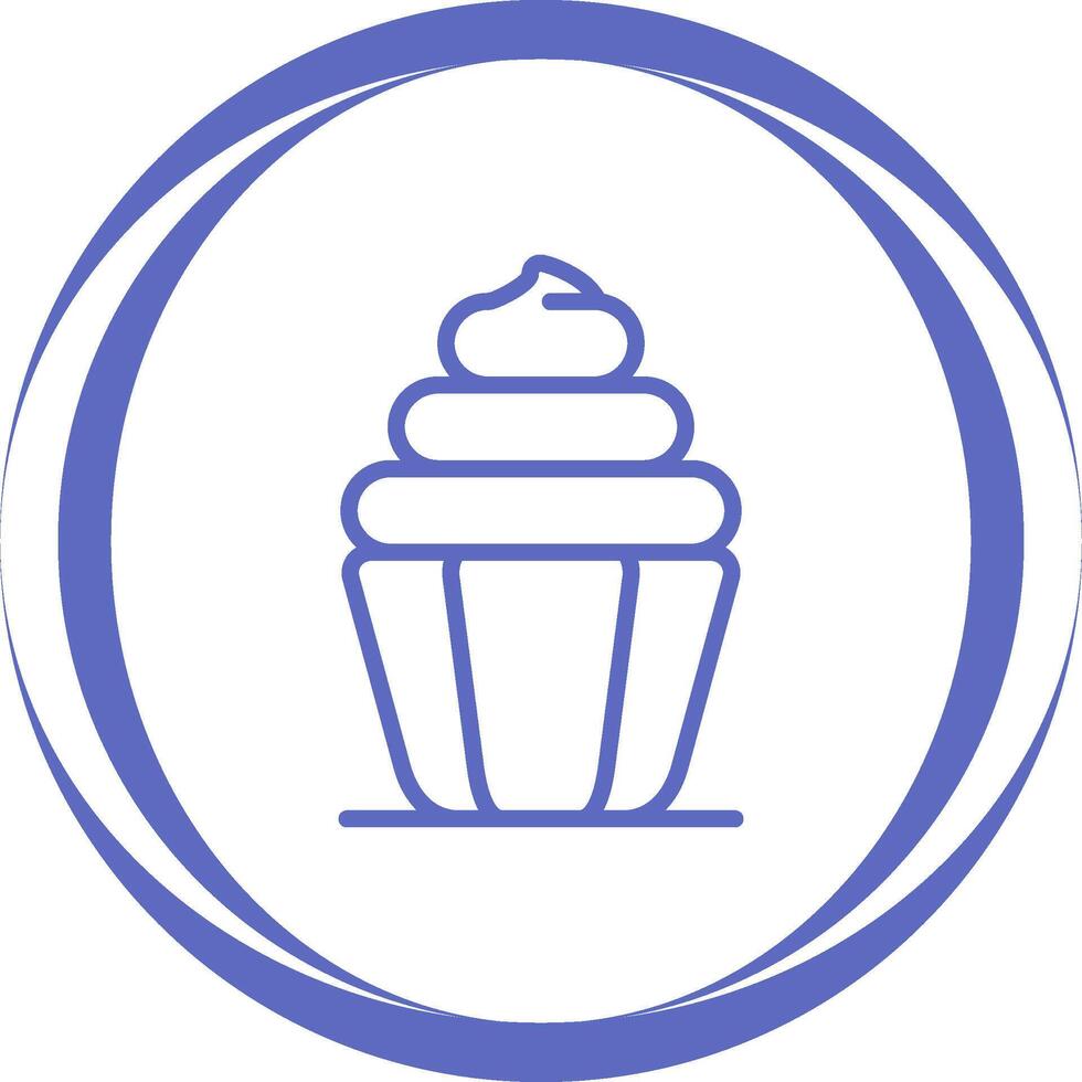 cupcake vector icoon