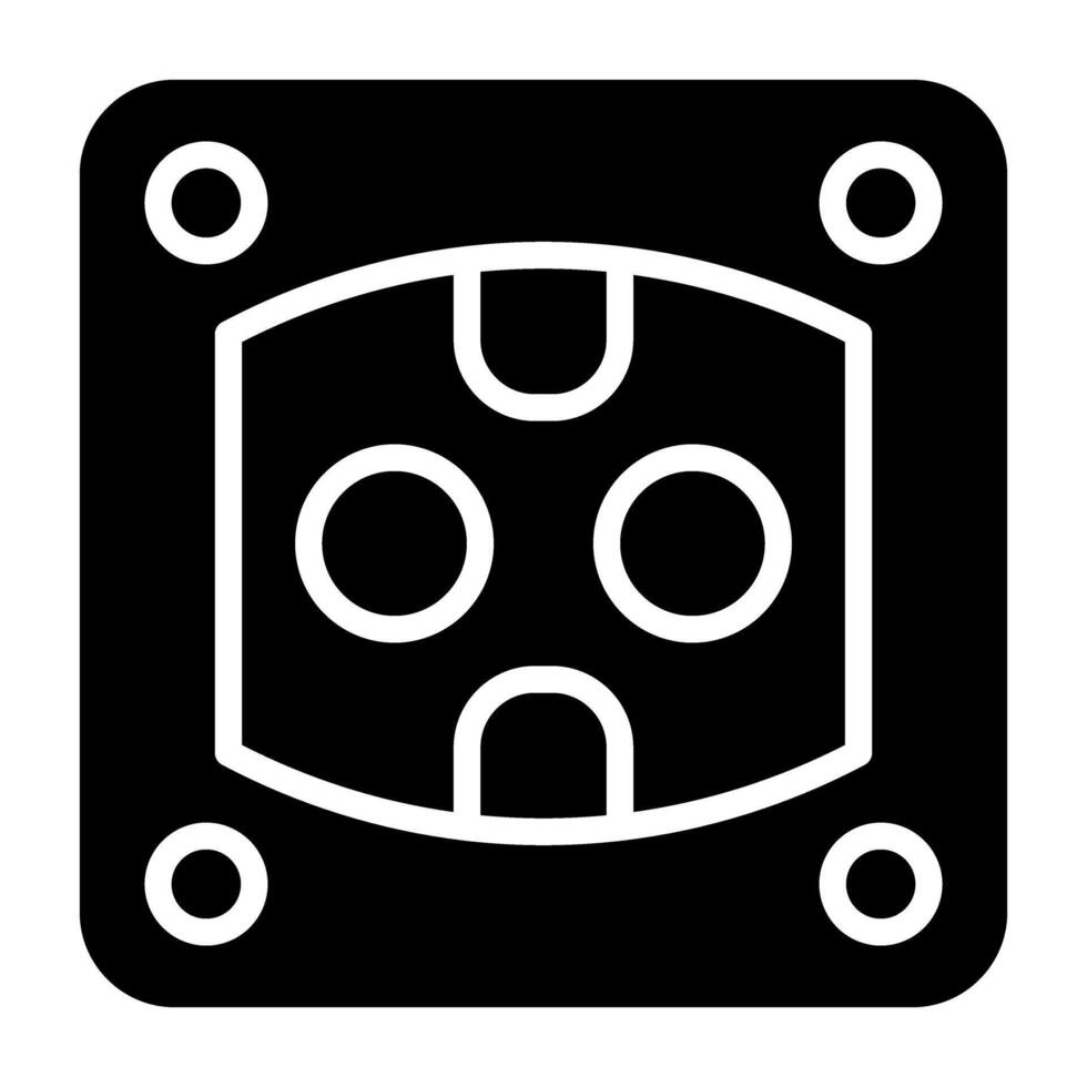 stopcontact vector pictogram