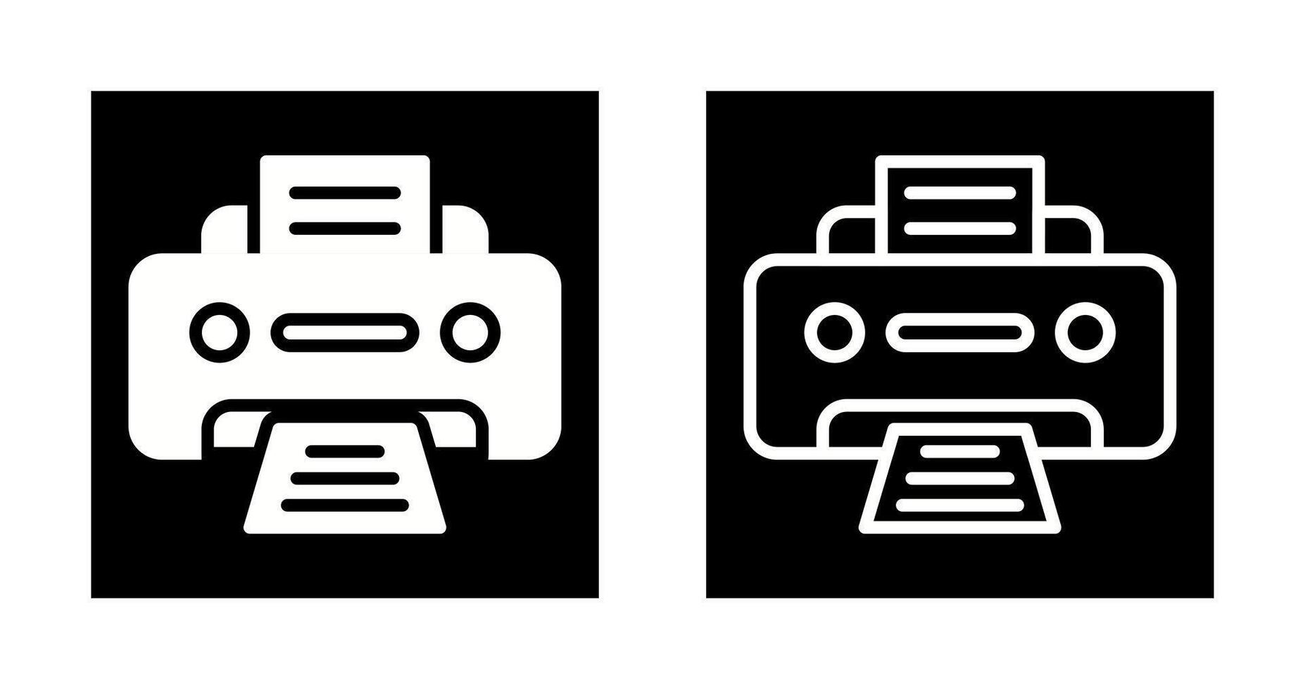 printer vector pictogram