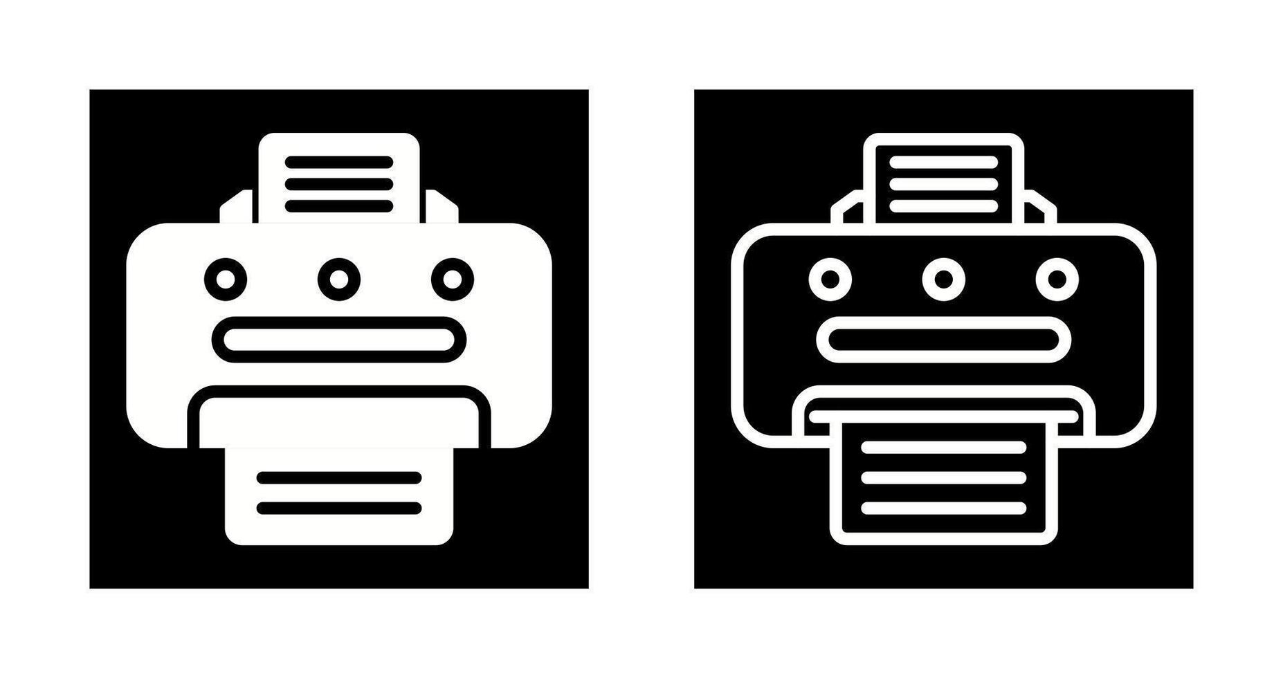 printer vector pictogram